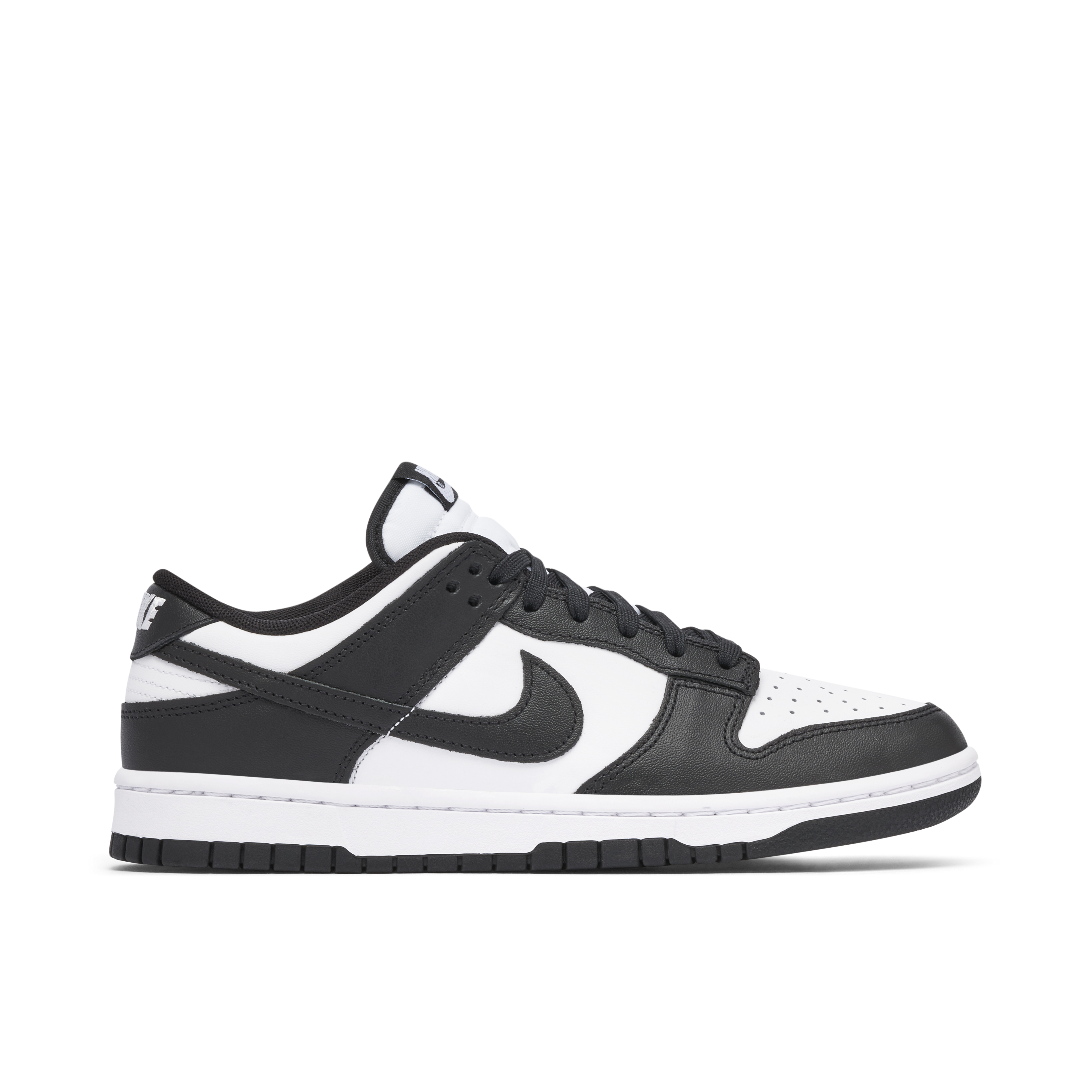 Nike Dunk Low Retro Black White DD1391 100 Laced