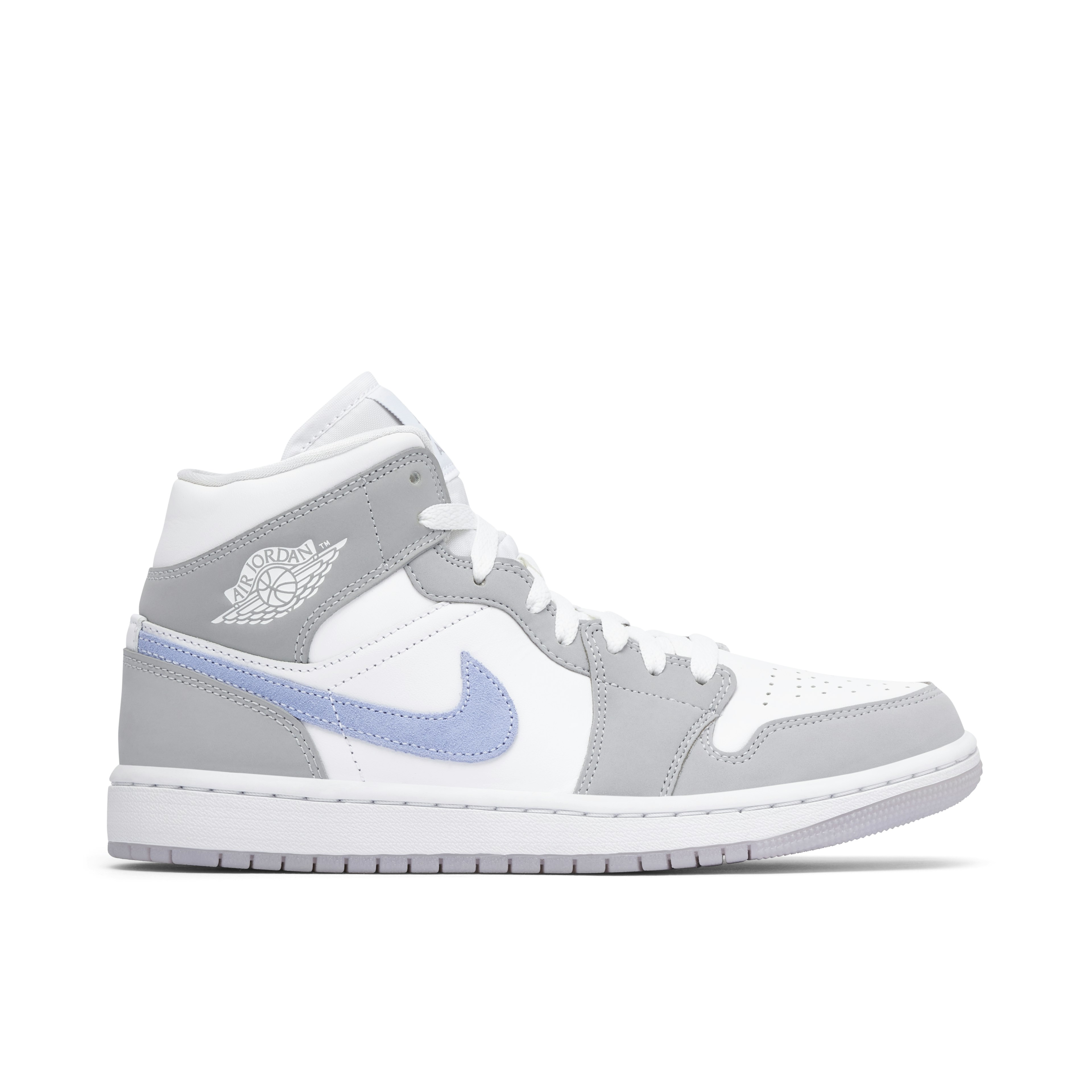 Кроссовки мужские высокие nike air jordan Grey Blue für Damen