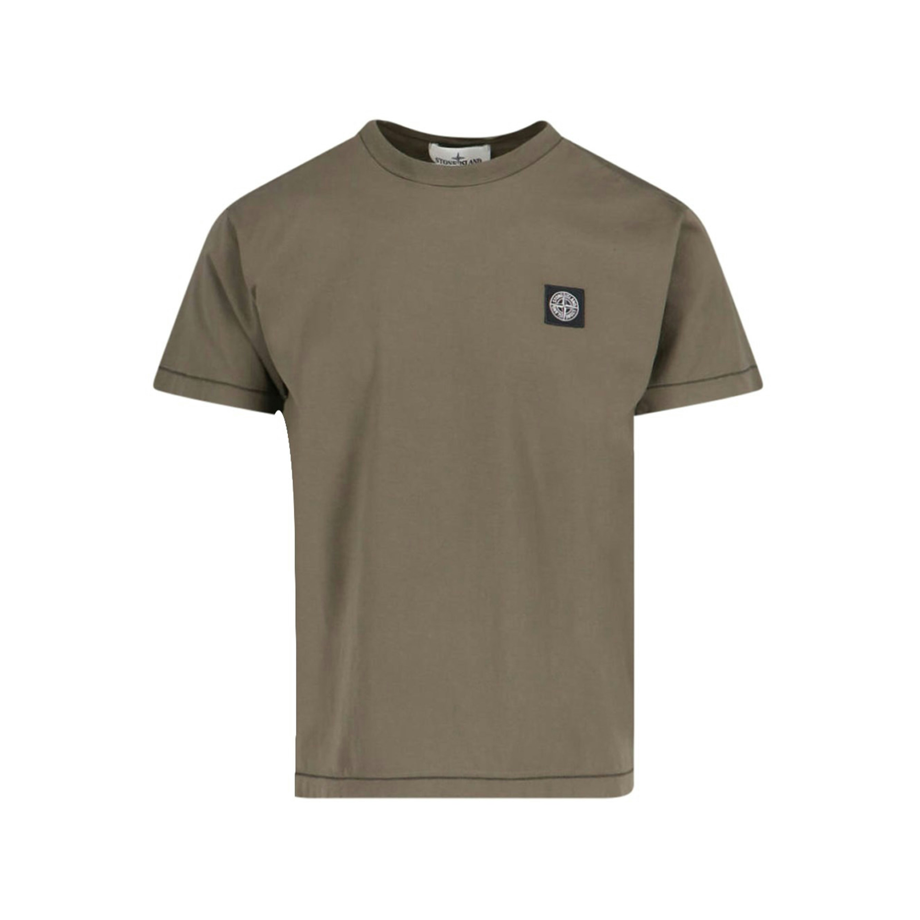 Stone Island Logo T-shirt Military Green