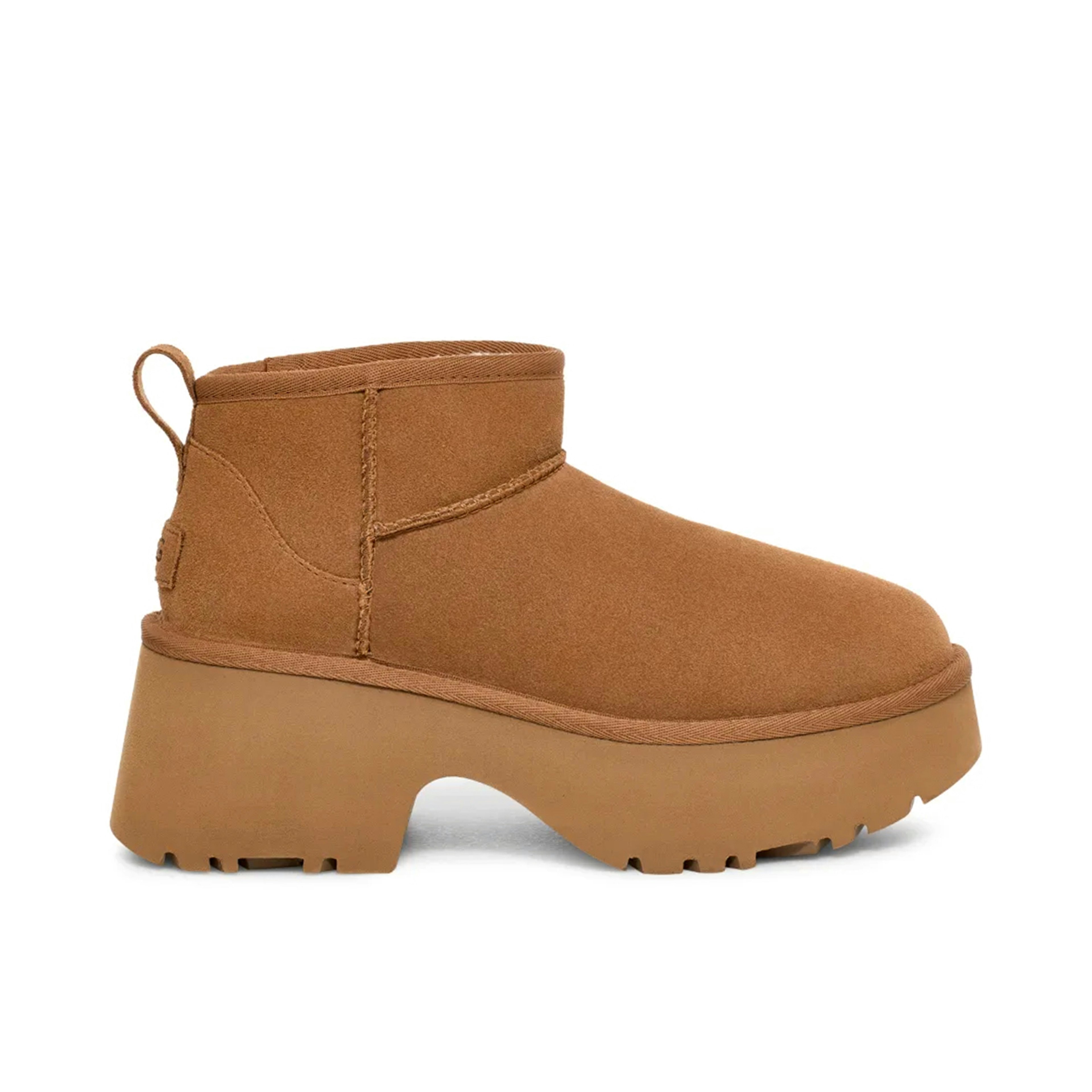 UGG Classic Ultra Mini New Heights Boot Chestnut Womens