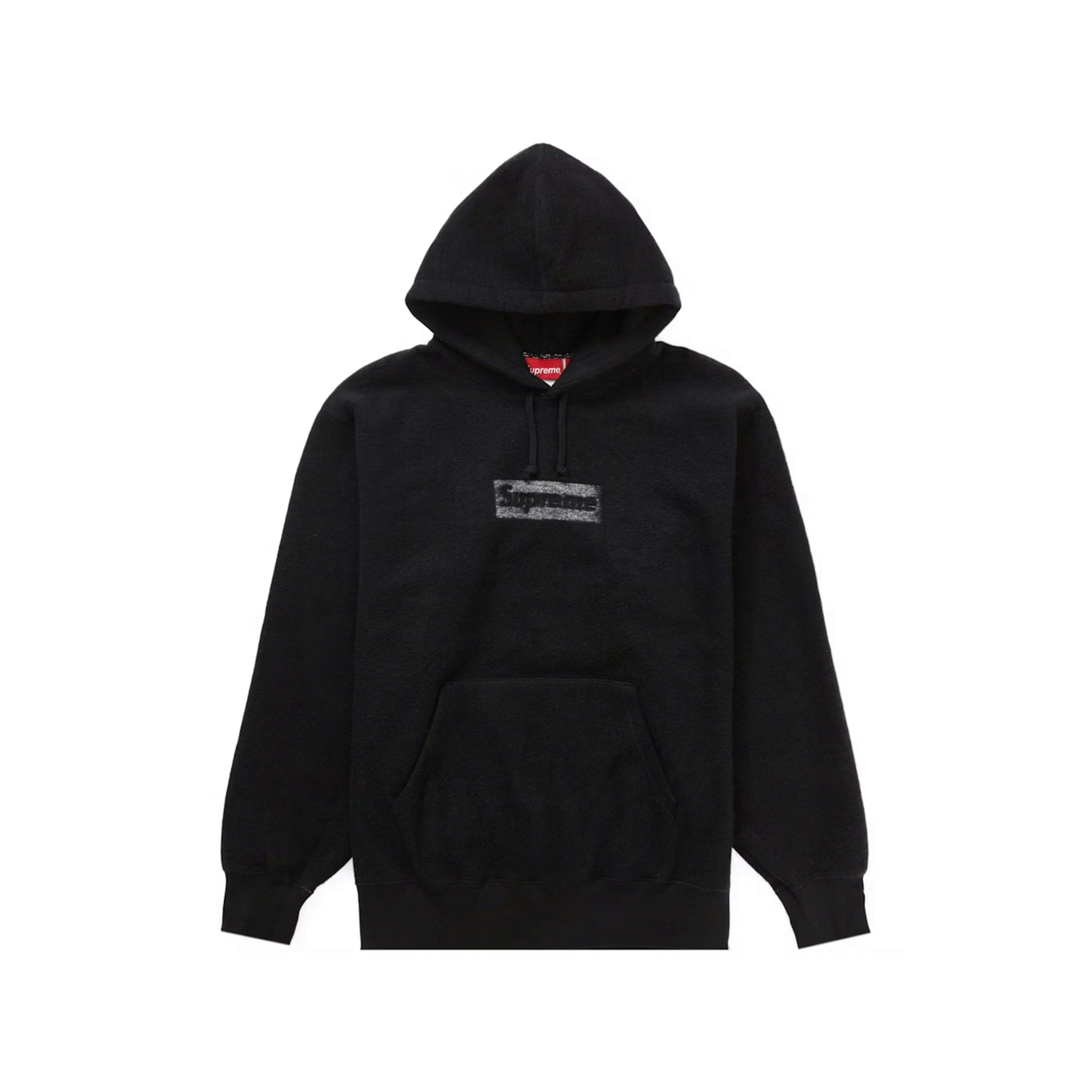 Supreme Inside Out Box Logo Hooded Sweatshirt Black