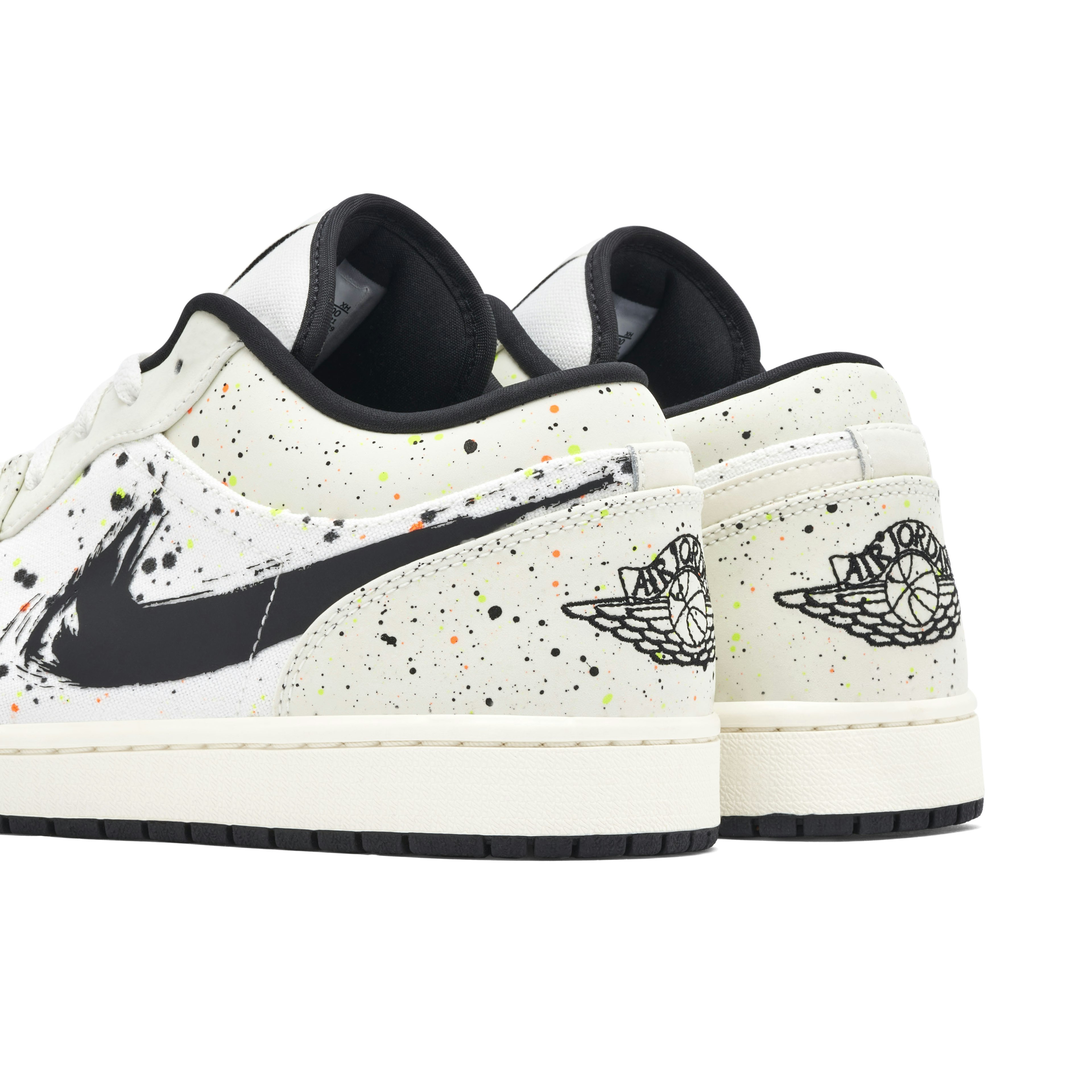 Air Jordan 1 Low Paint Splatter Brushstroke