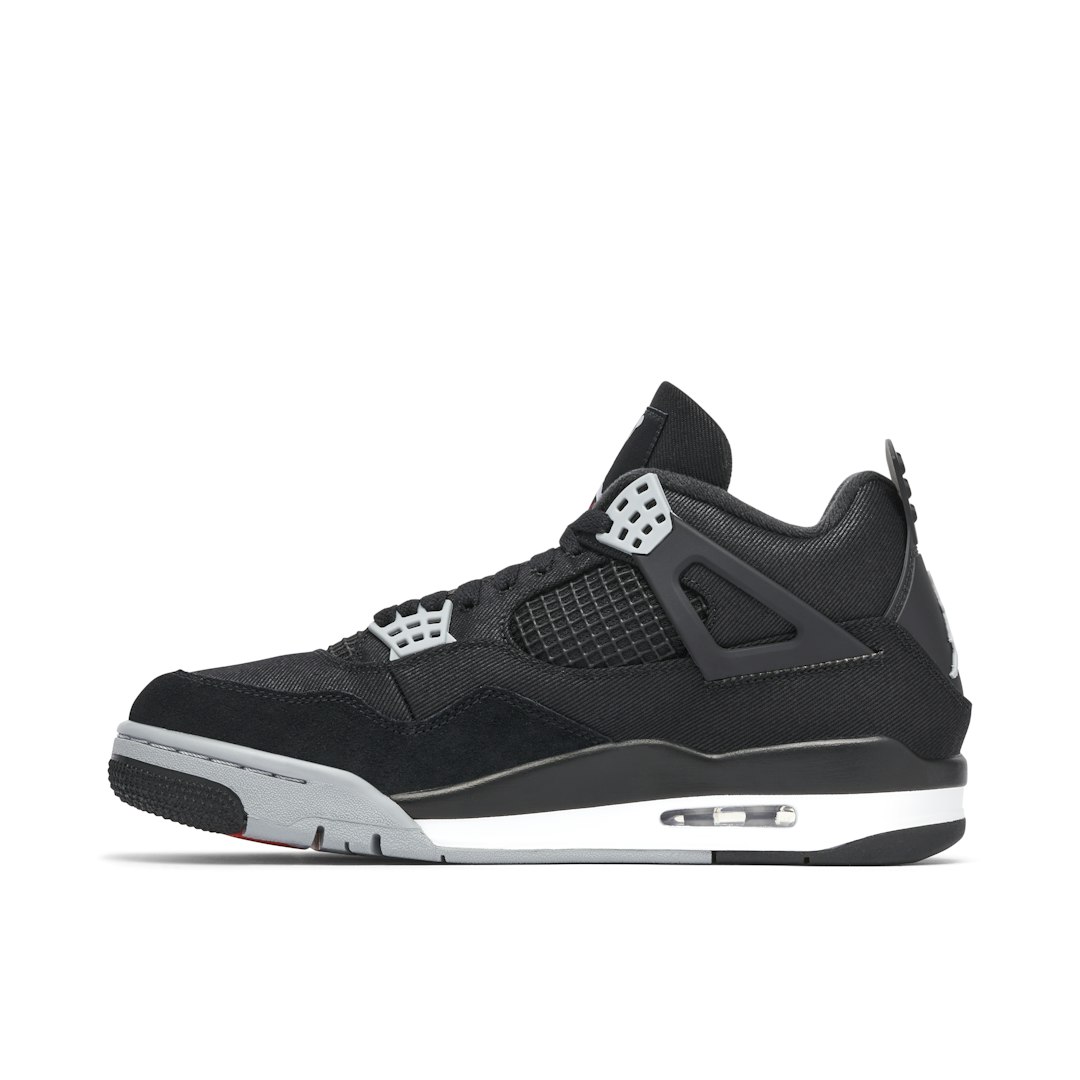 retro 4 in black