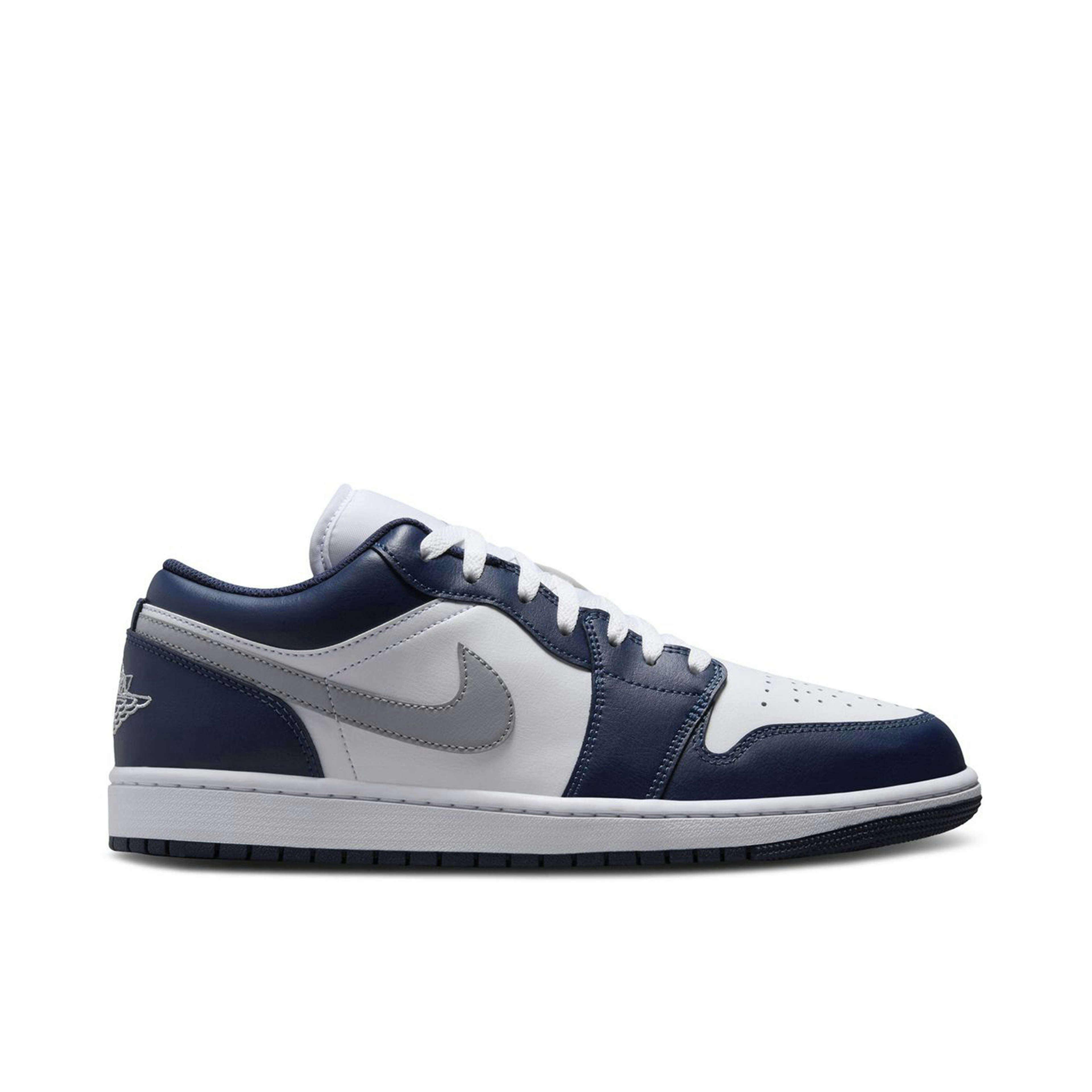 Air Jordan 1 Low Wolf Grey Midnight Navy