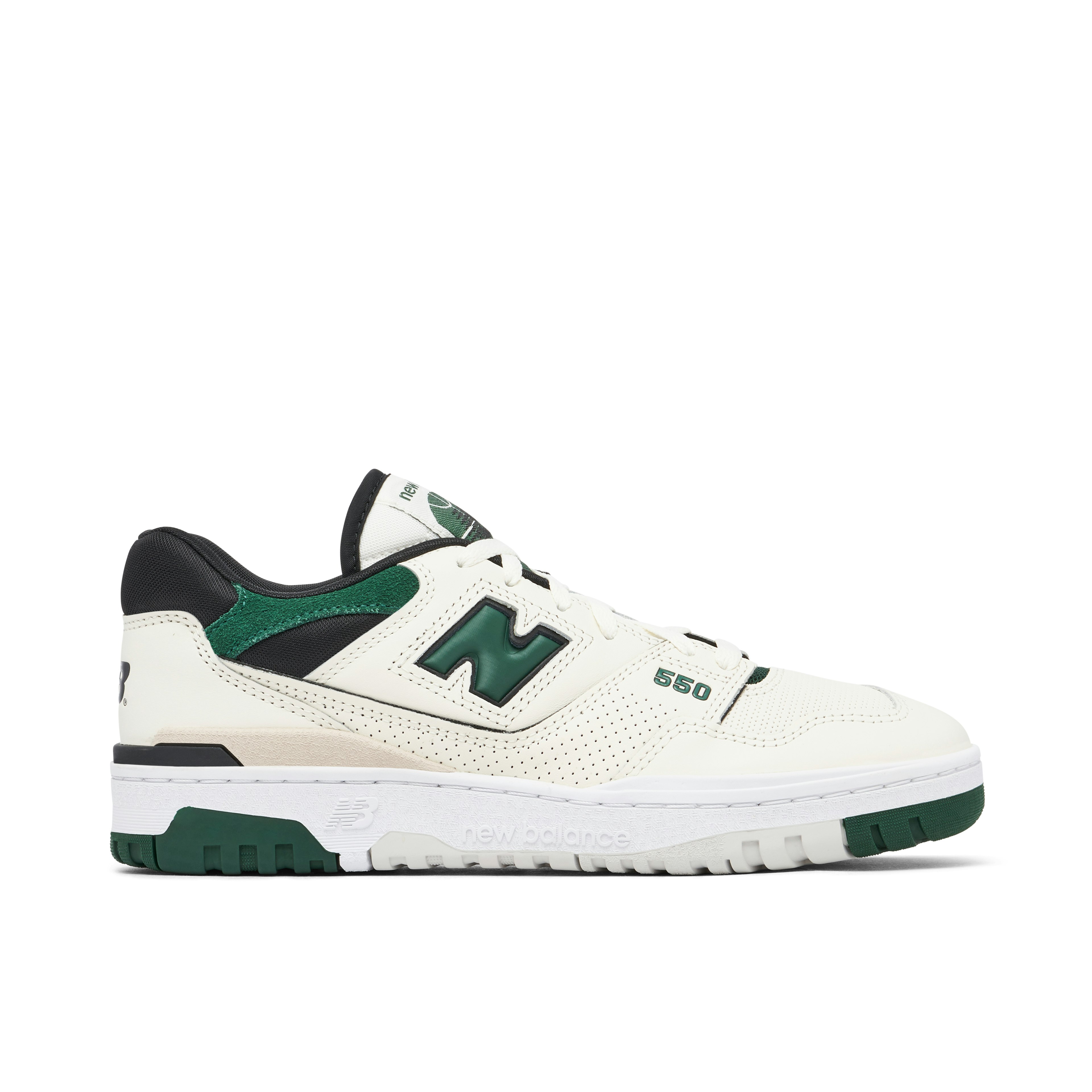 New Balance 550 Sea Salt Pine Green