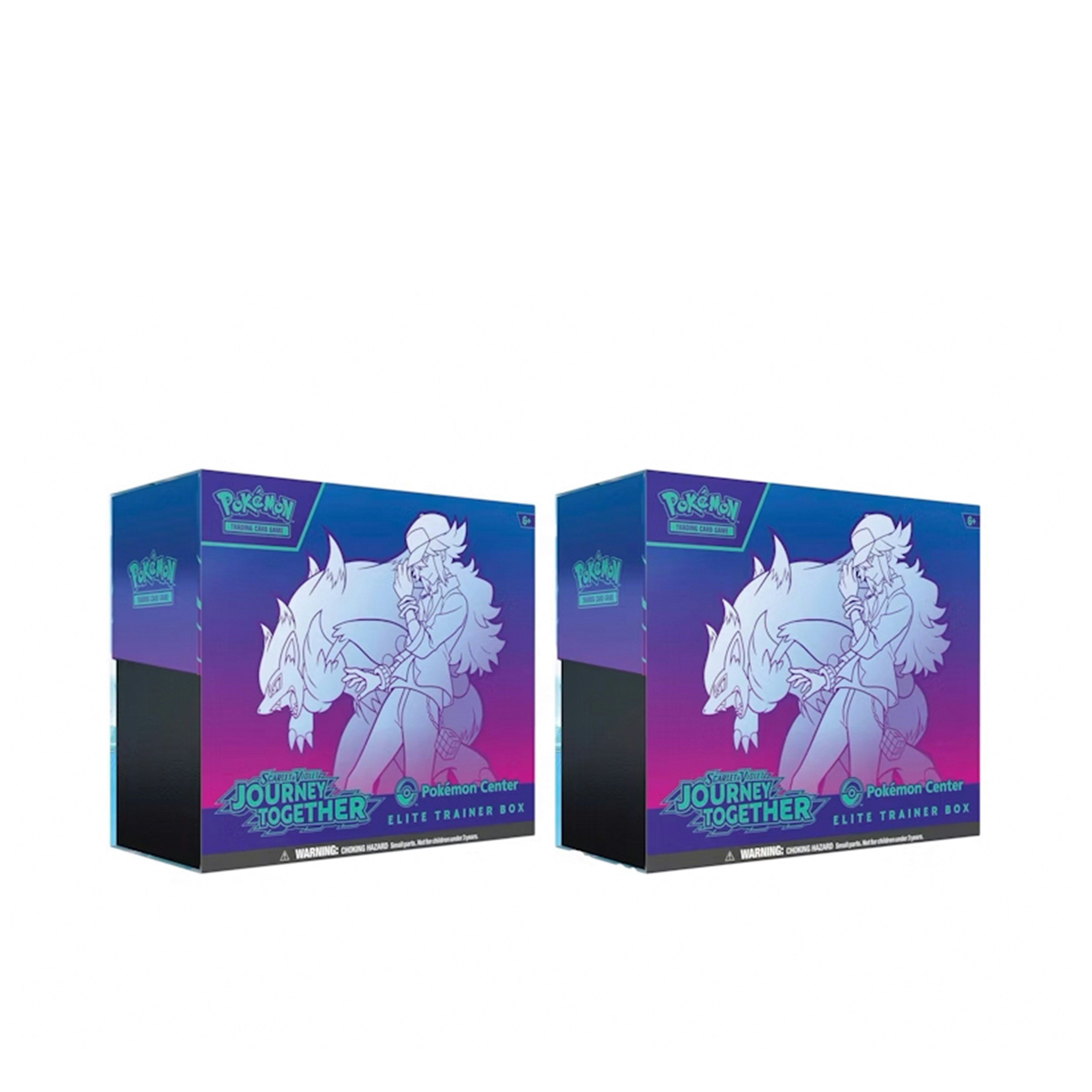 Pokémon Scarlet & Violet Journey Together Elite Trainer Box 2x Lot