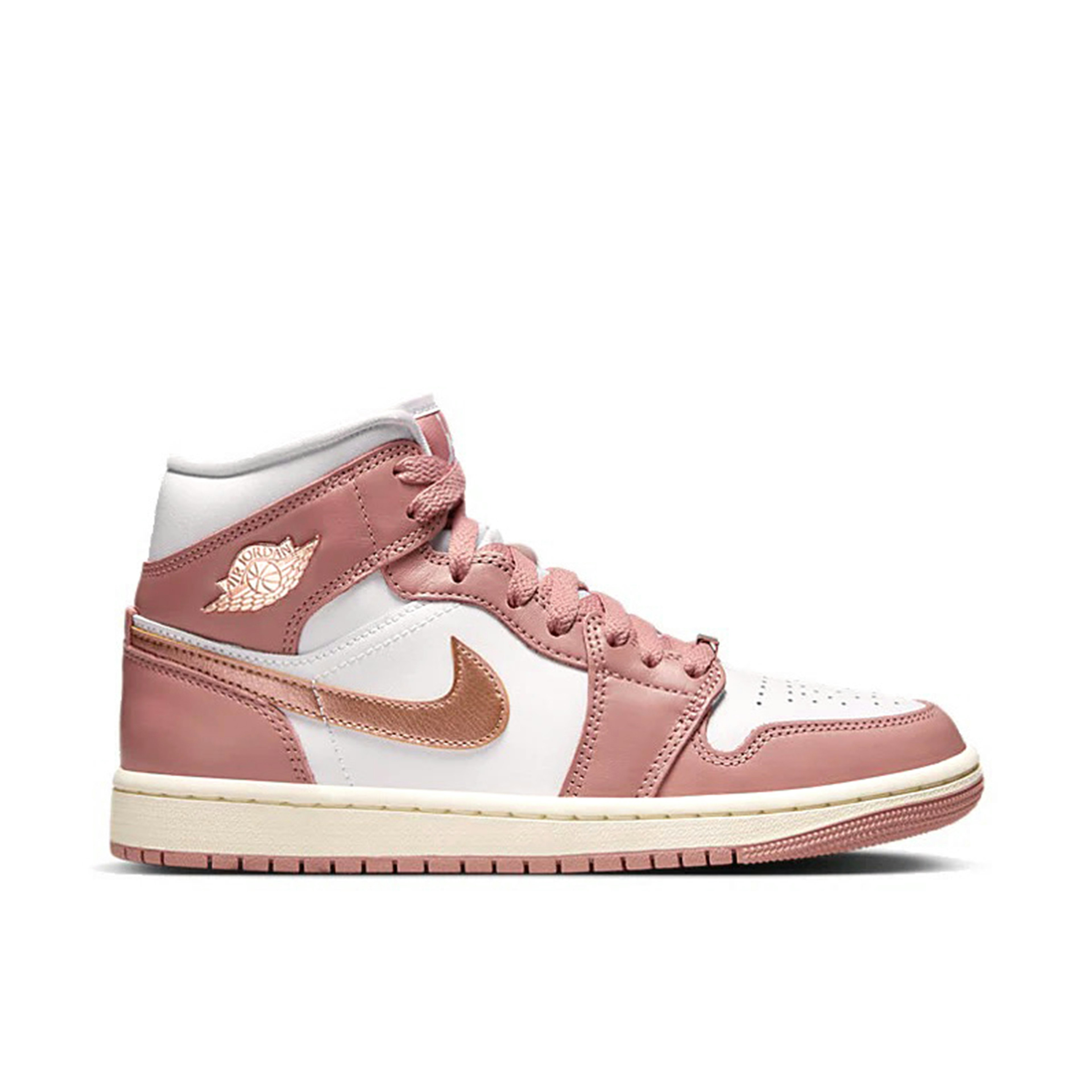 Air Jordan 1 Mid SE Red Stardust Womens