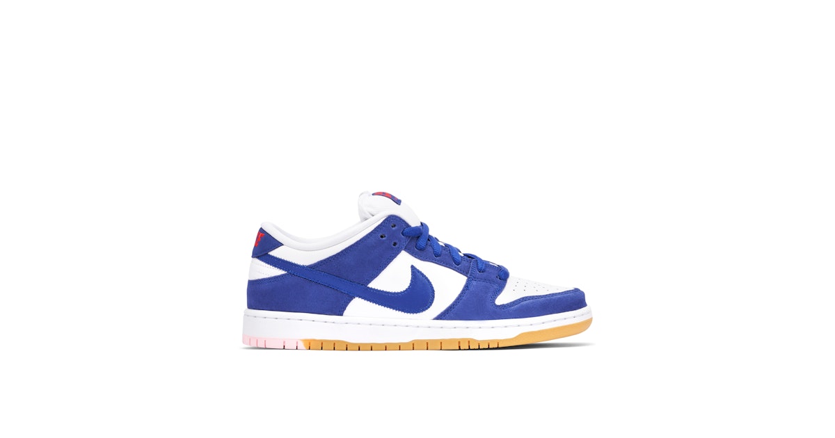 Nike SB Dunk Low LA Dodgers DO9395-400 Laced - Main Image