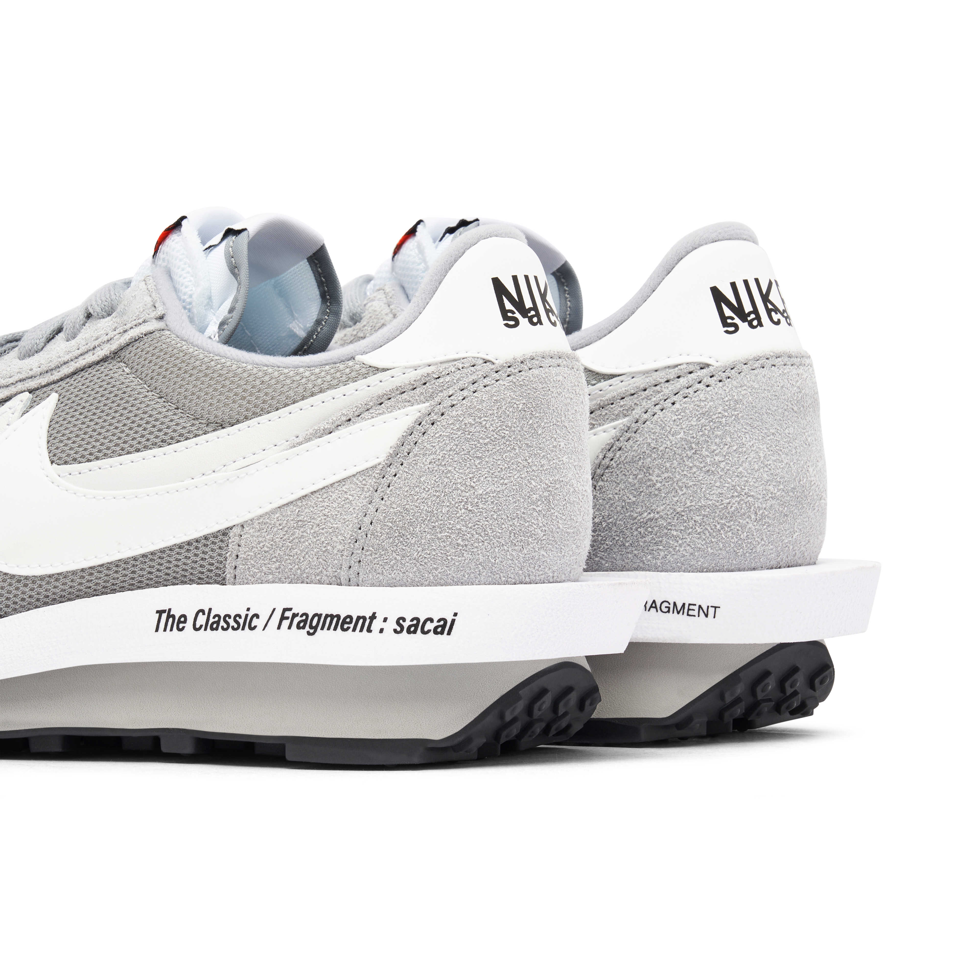 Nike LDWaffle x Fragment Design x Sacai Grey DH2684 001 Laced