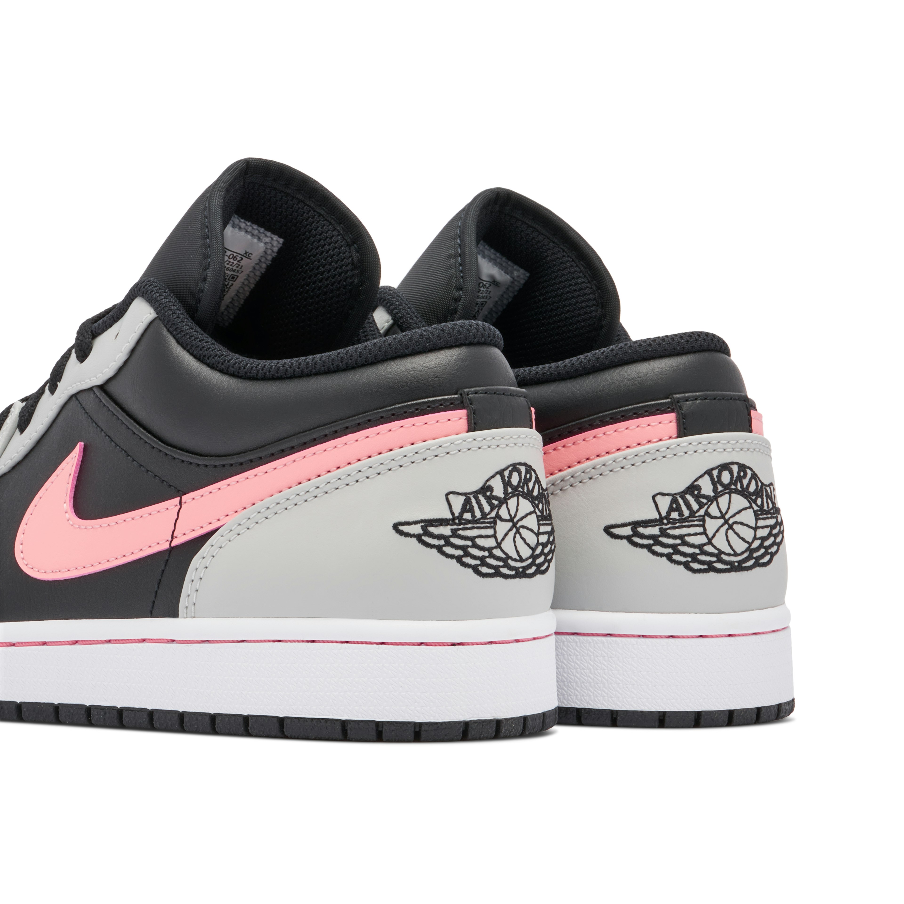 Air Jordan 1 Low Grey Black Pink