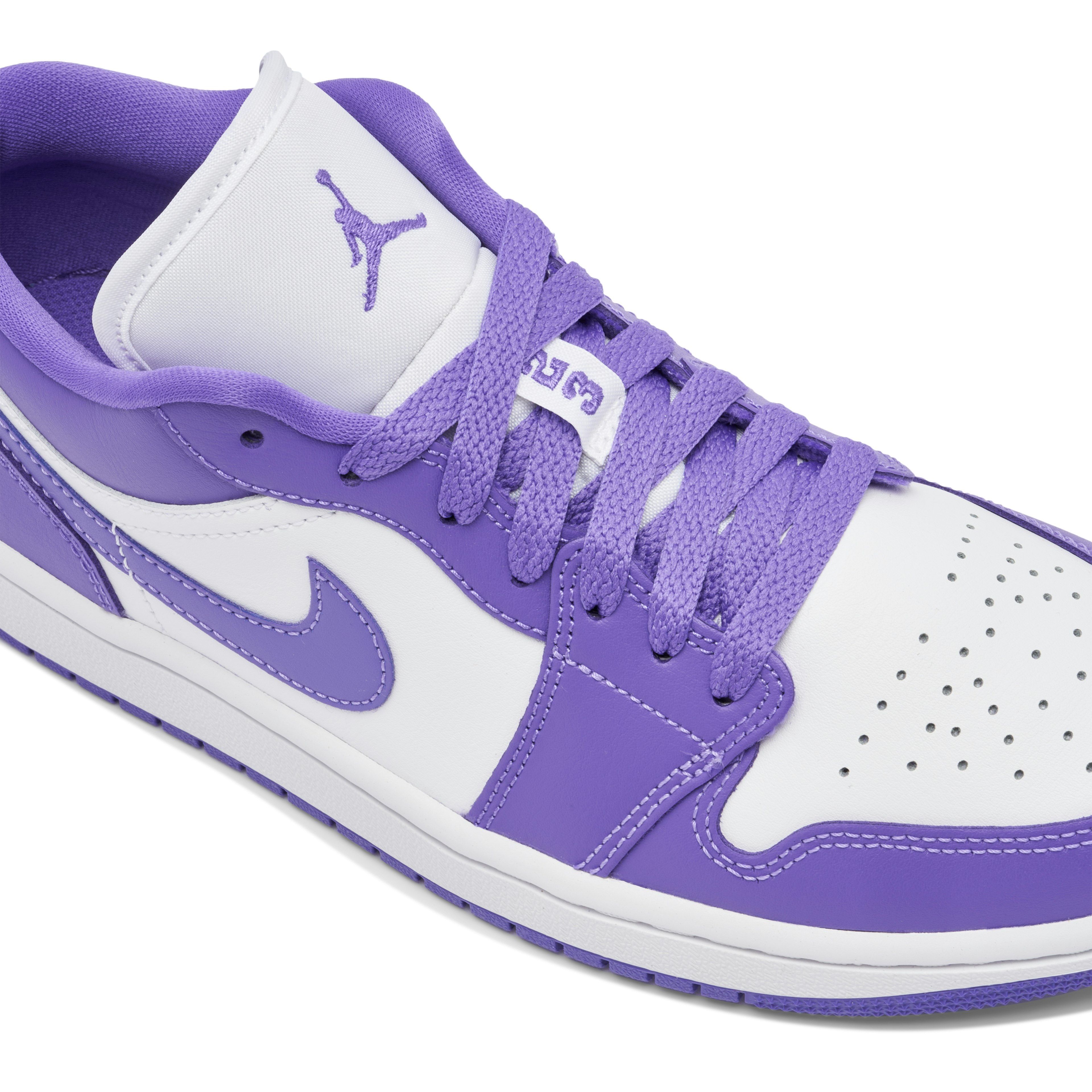 Air Jordan 1 Low Patent Purple Femme
