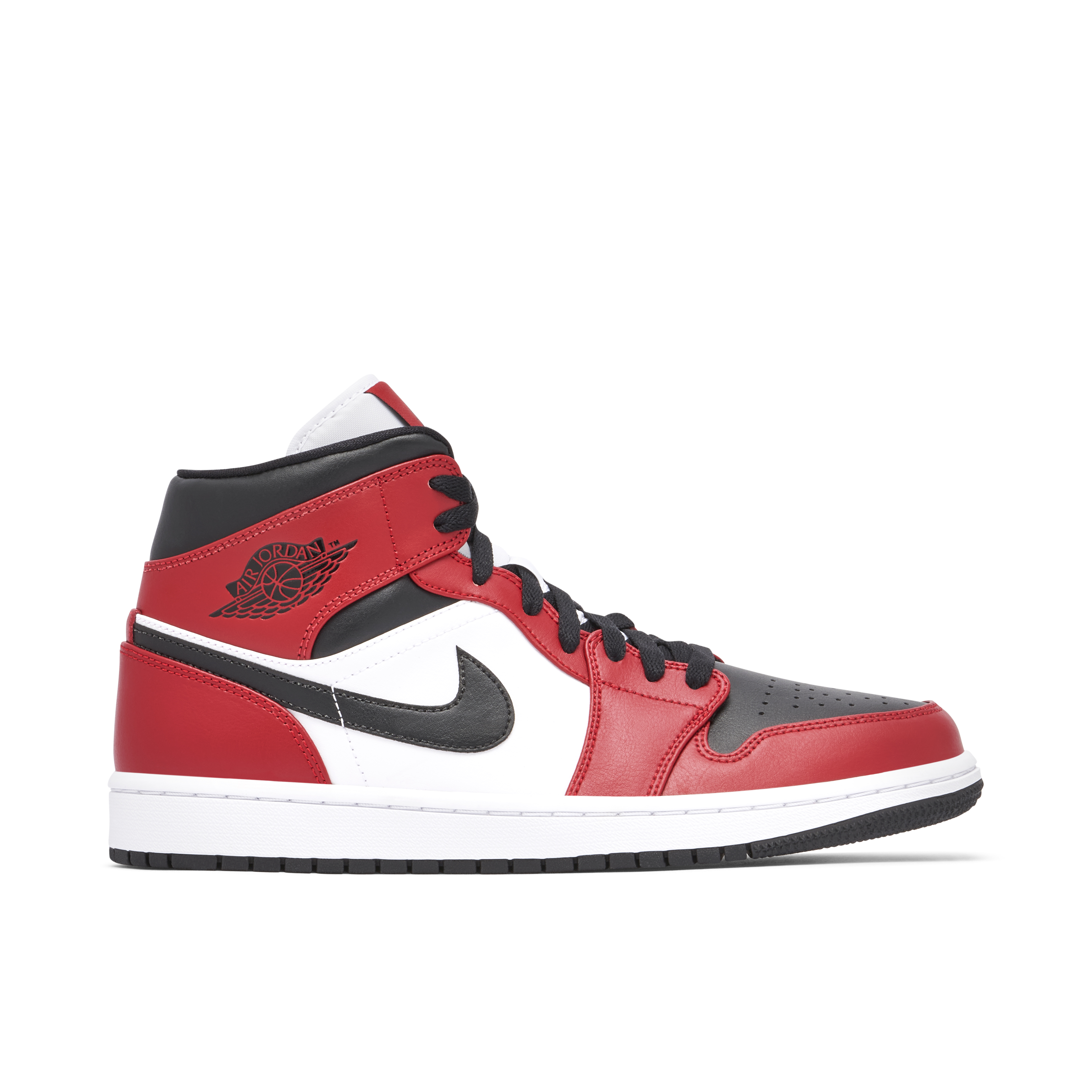 Air jordan 1 mid dark red best sale