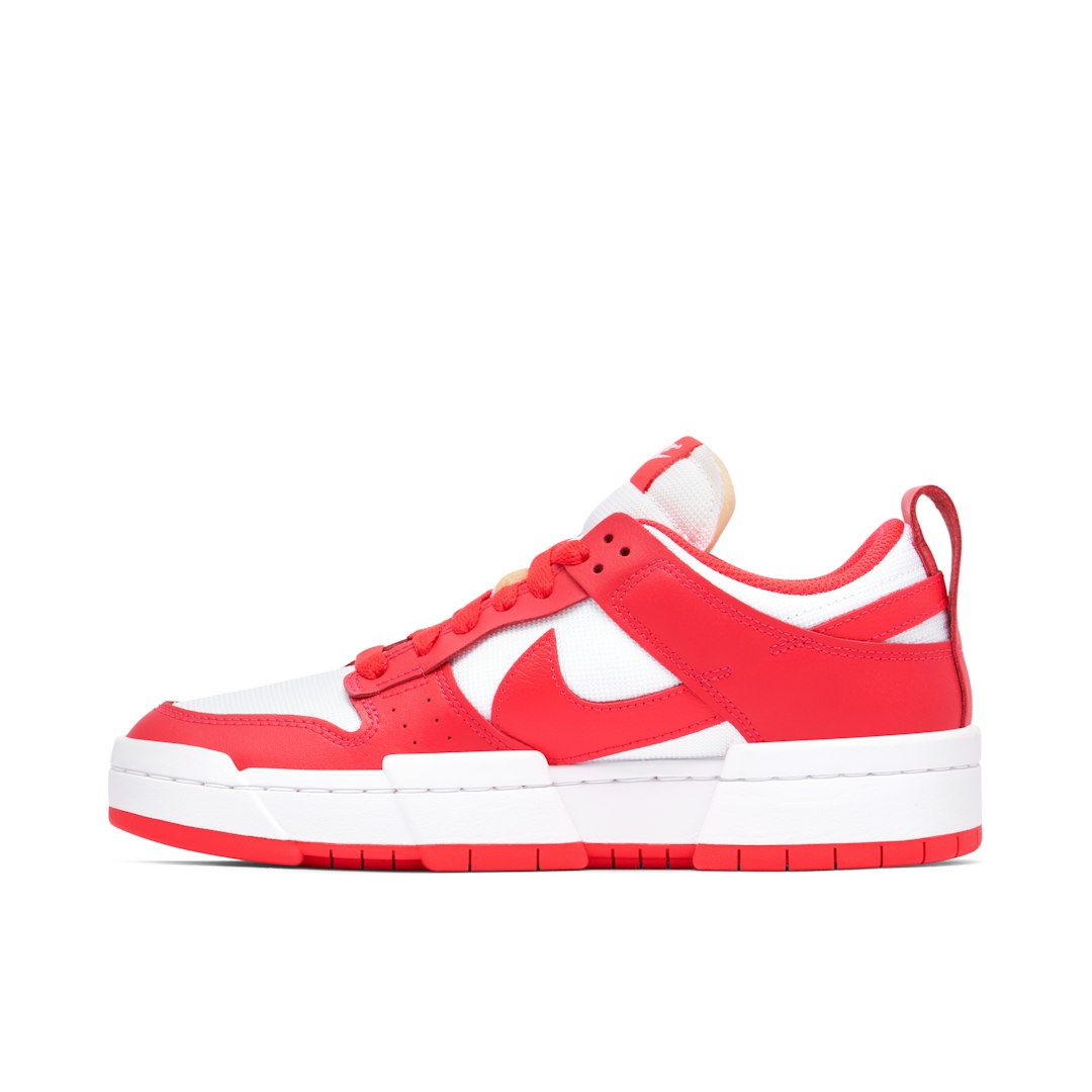 womens dunk low disrupt red