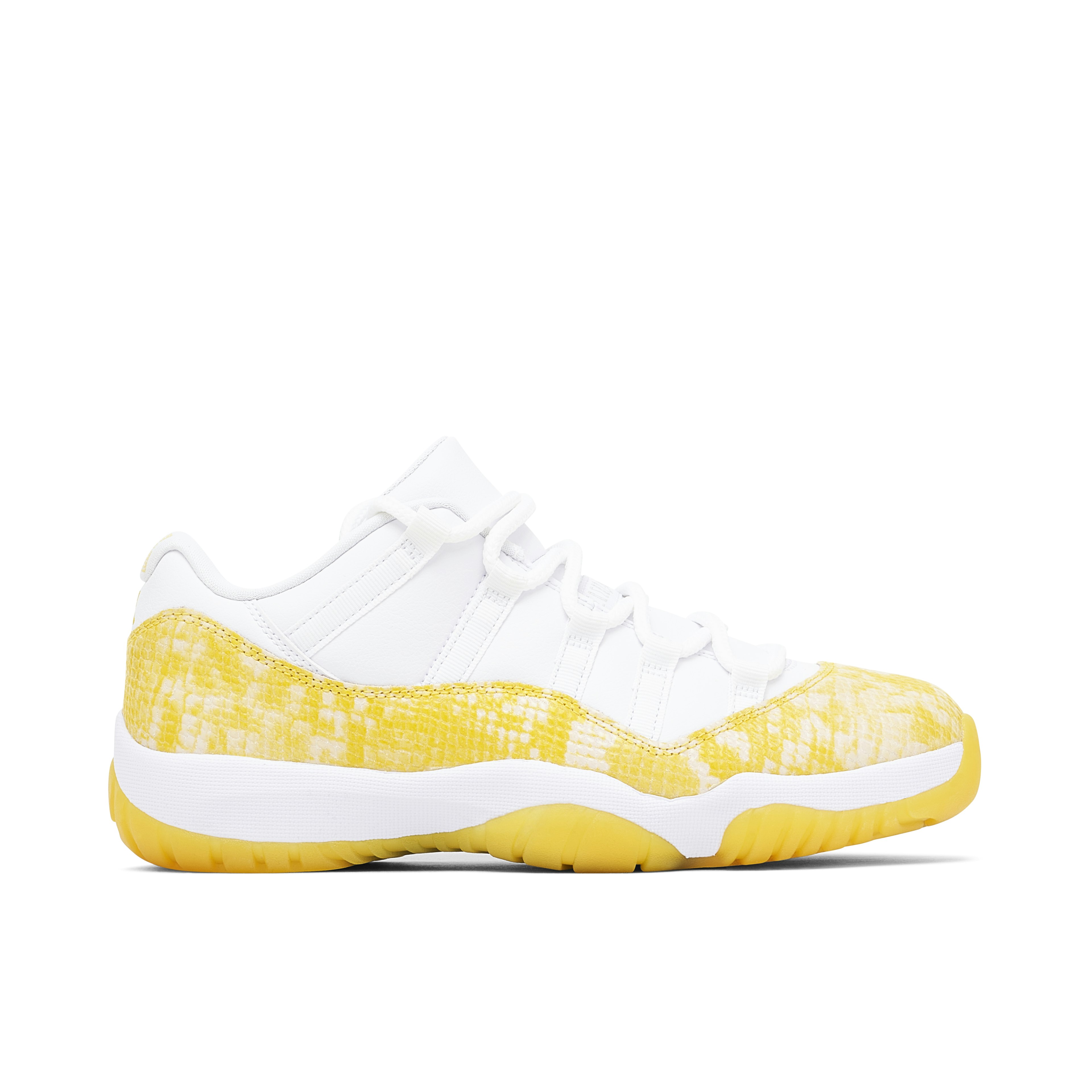 Air Jordan 11 Low Yellow Snakeskin Femme