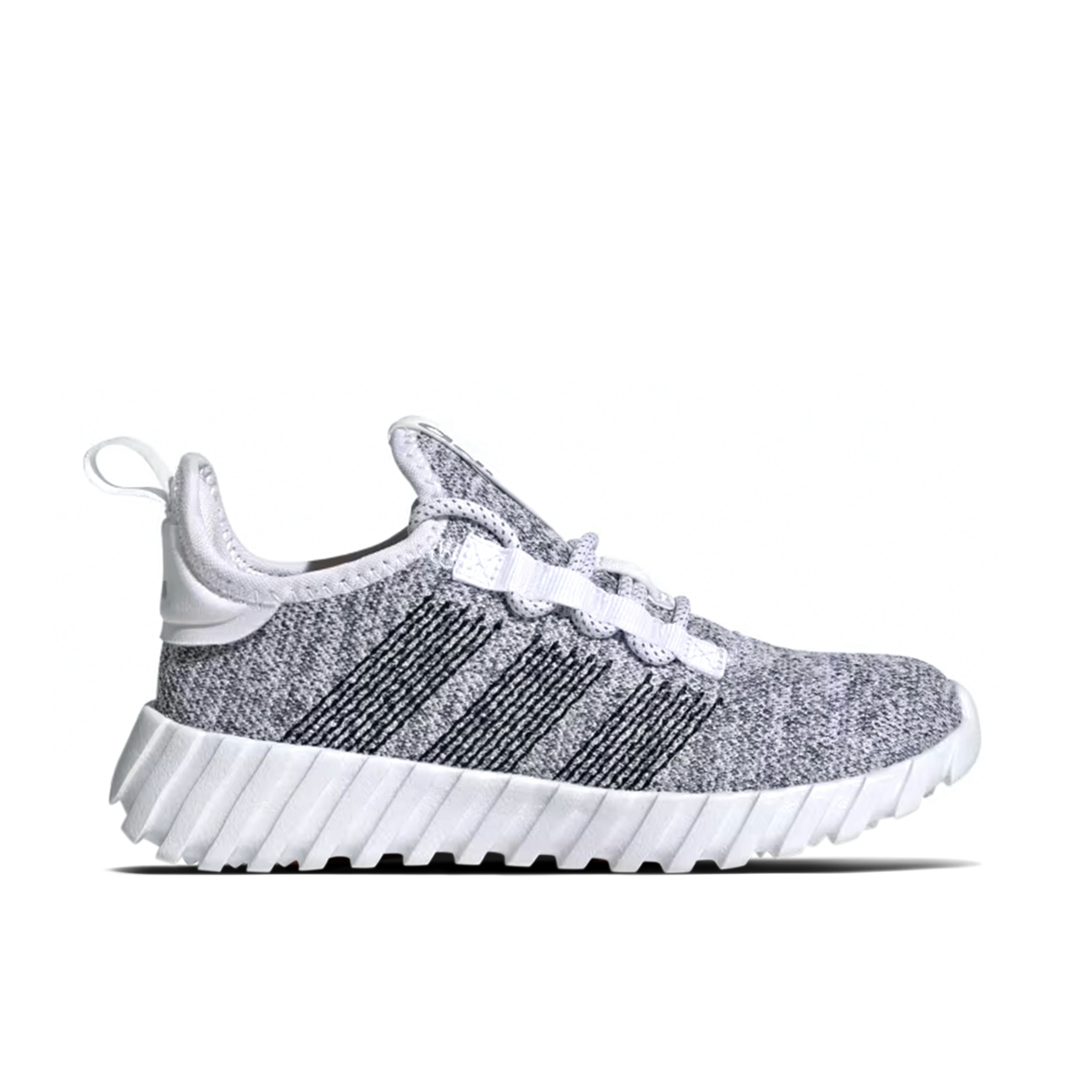 Adidas Kaptir Flow Cloud White Core Black Silver Metallic GS