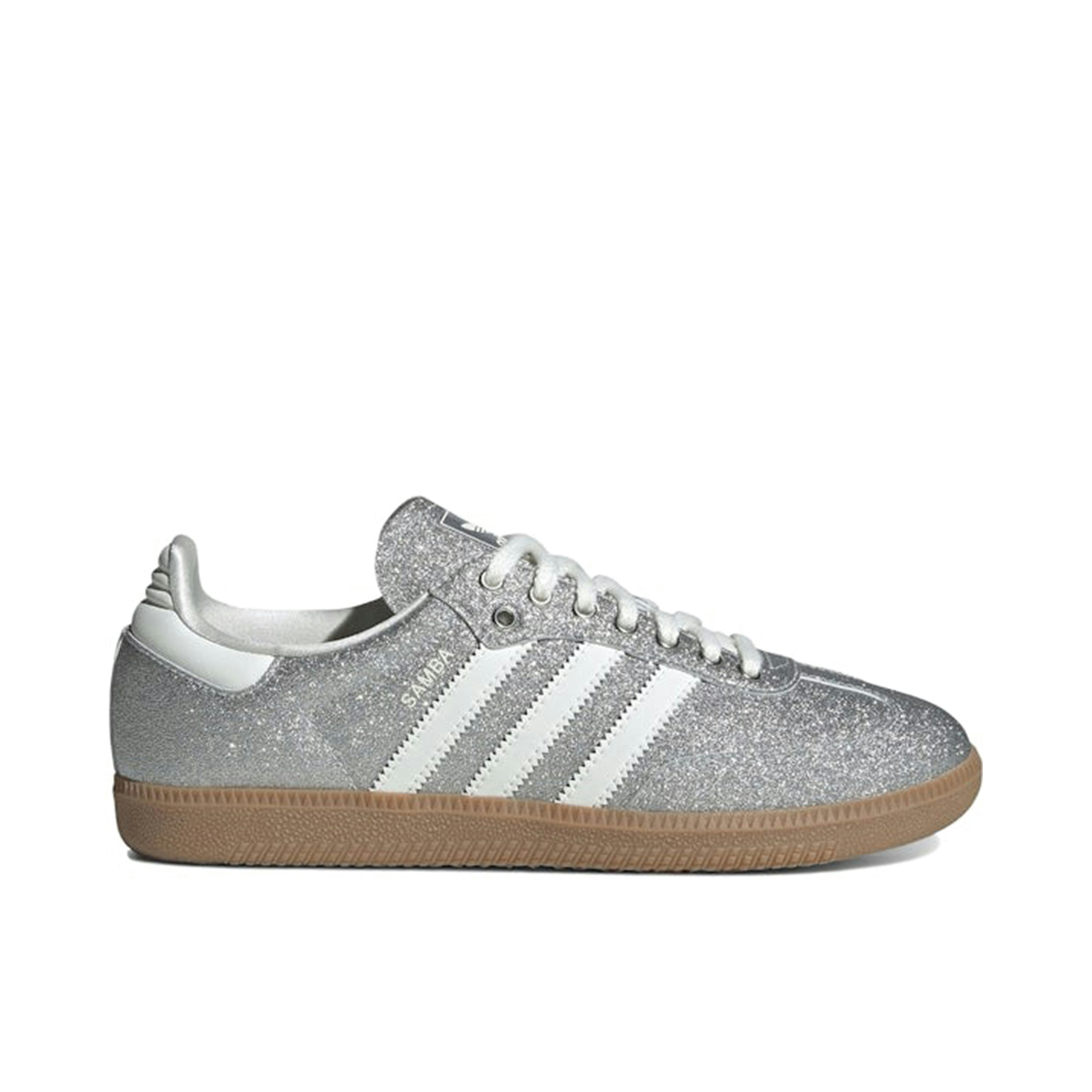 Adidas Samba Shine Silver Metallic Womens