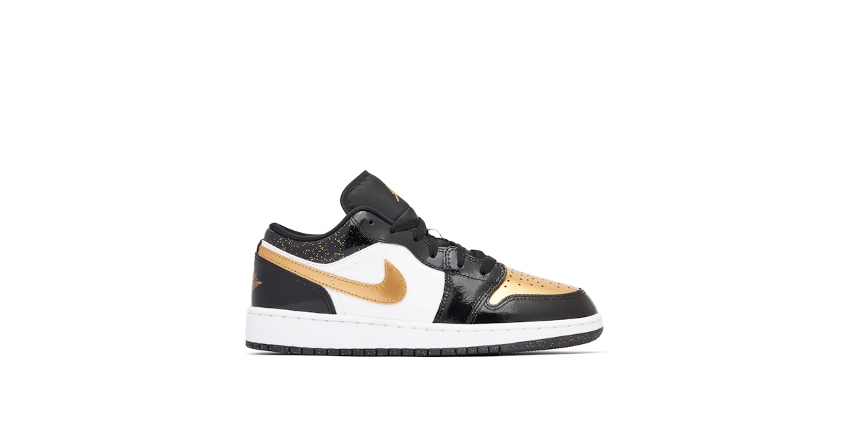 Air Jordan Low Gold Toe GS DR6970-071 Laced