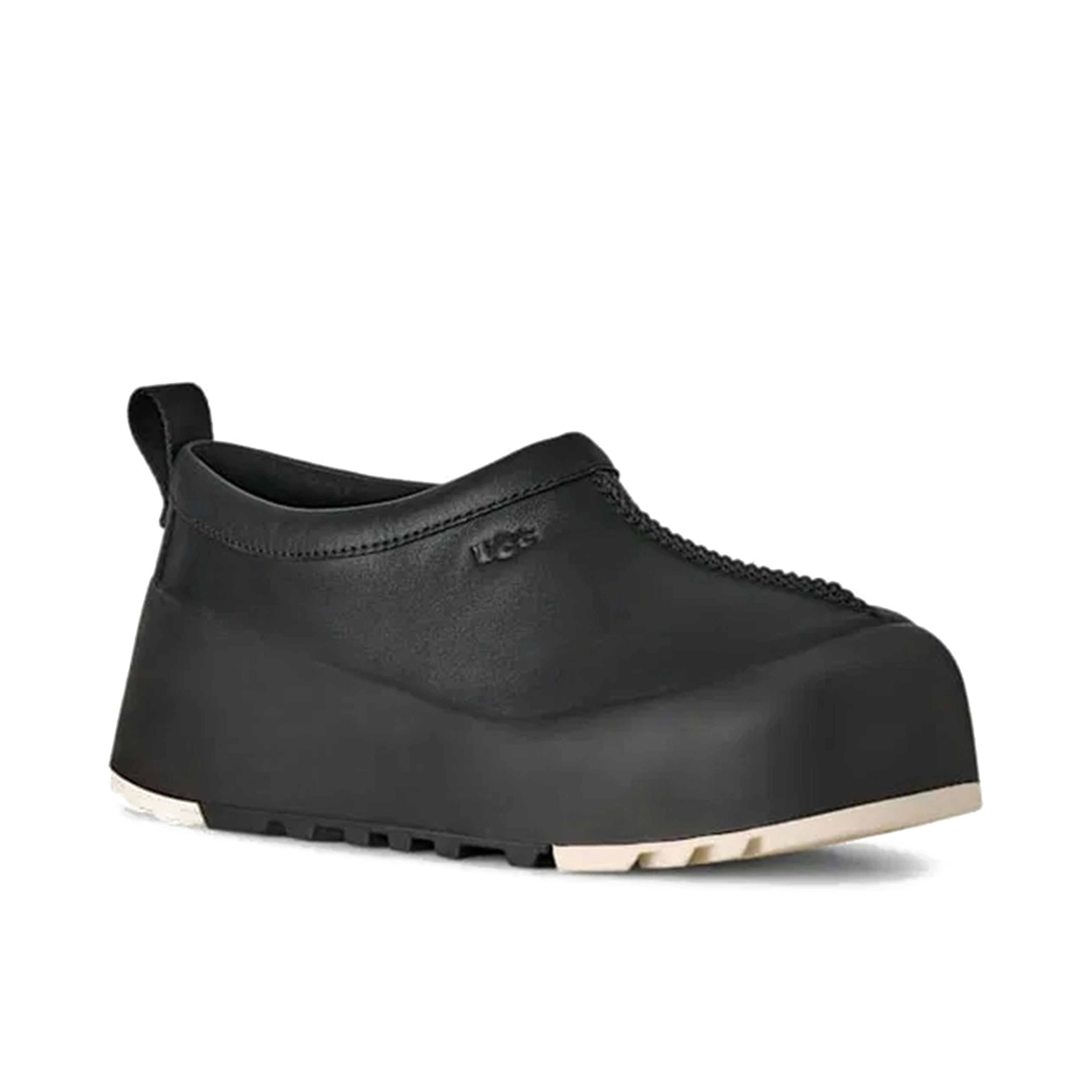 UGG Tasman StreetScape Leather Slipper Black Jasmine Womens