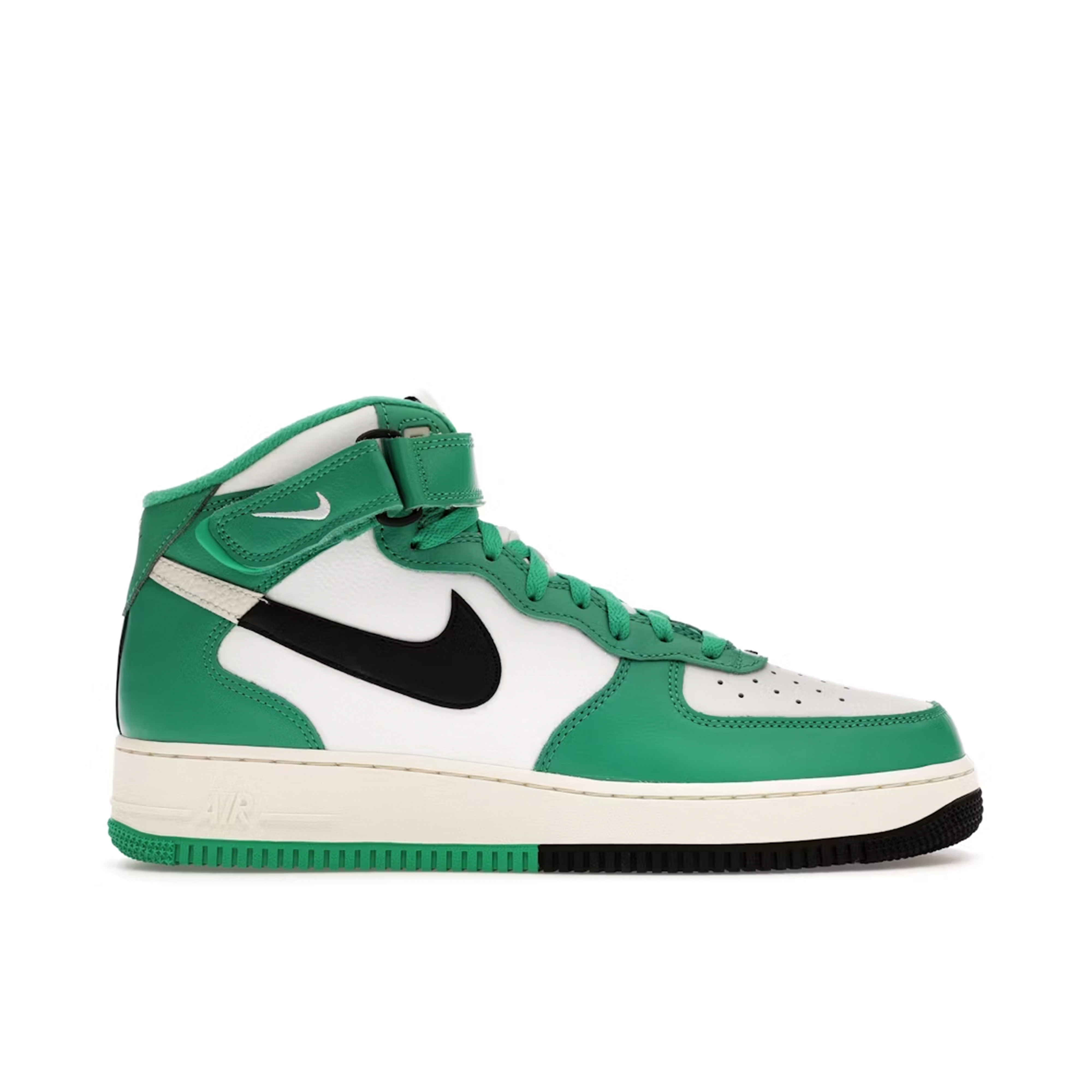 Nike Air Force 1 Mid LV8 Split White Stadium Green | DZ2554-100 | Laced