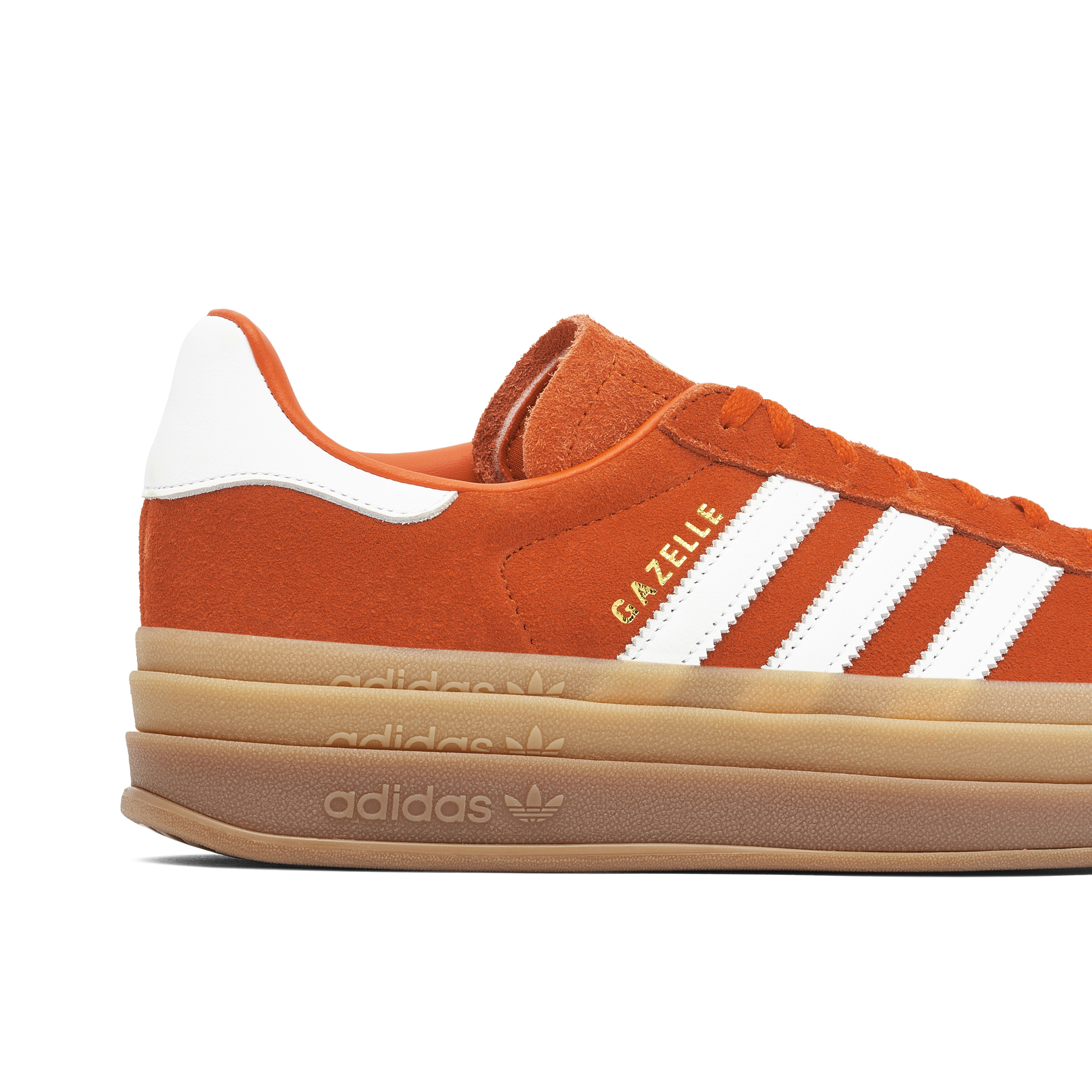 adidas Gazelle Bold Collegiate Orange Gum für Damen