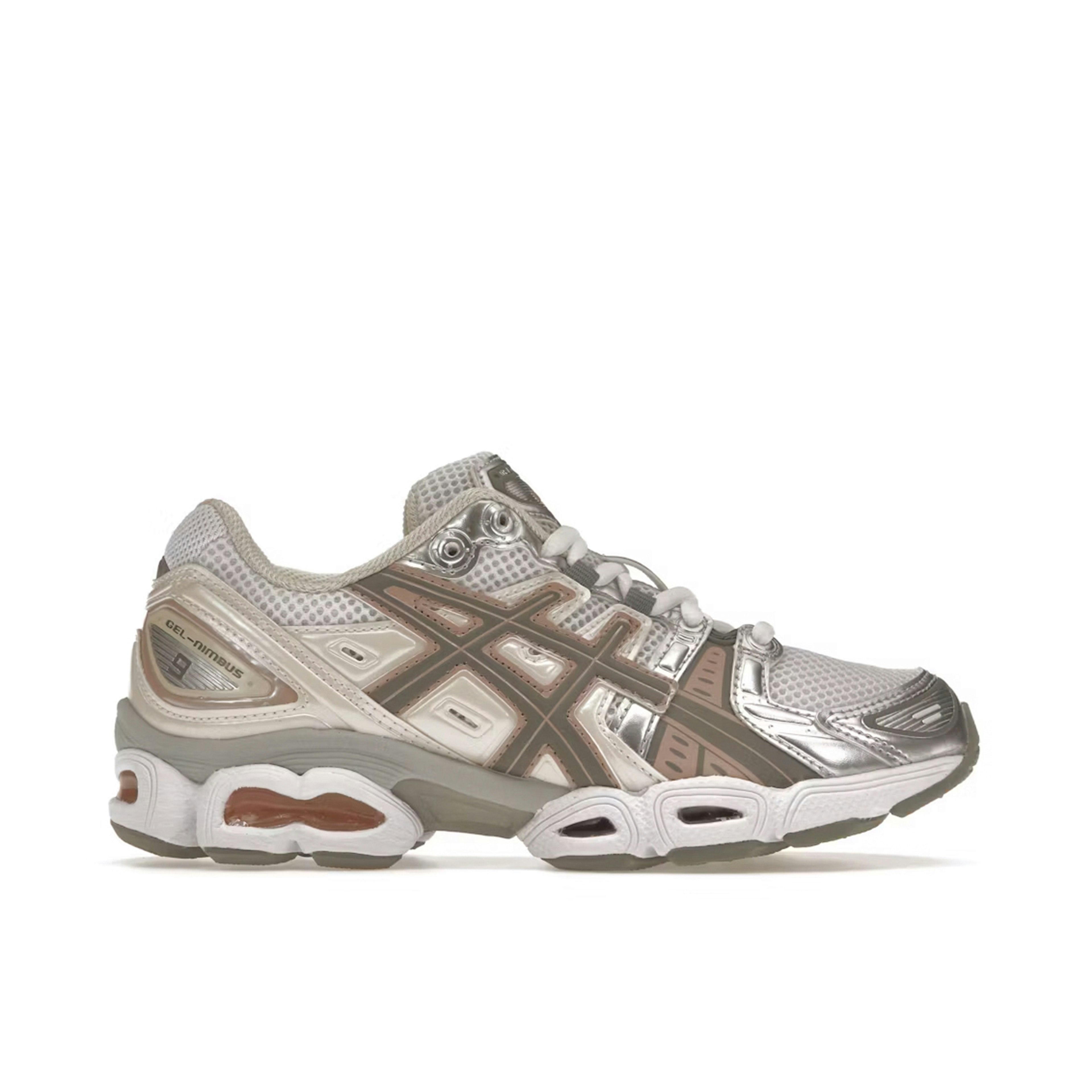 ASICS Gel-Nimbus 9 White Oatmeal Womens