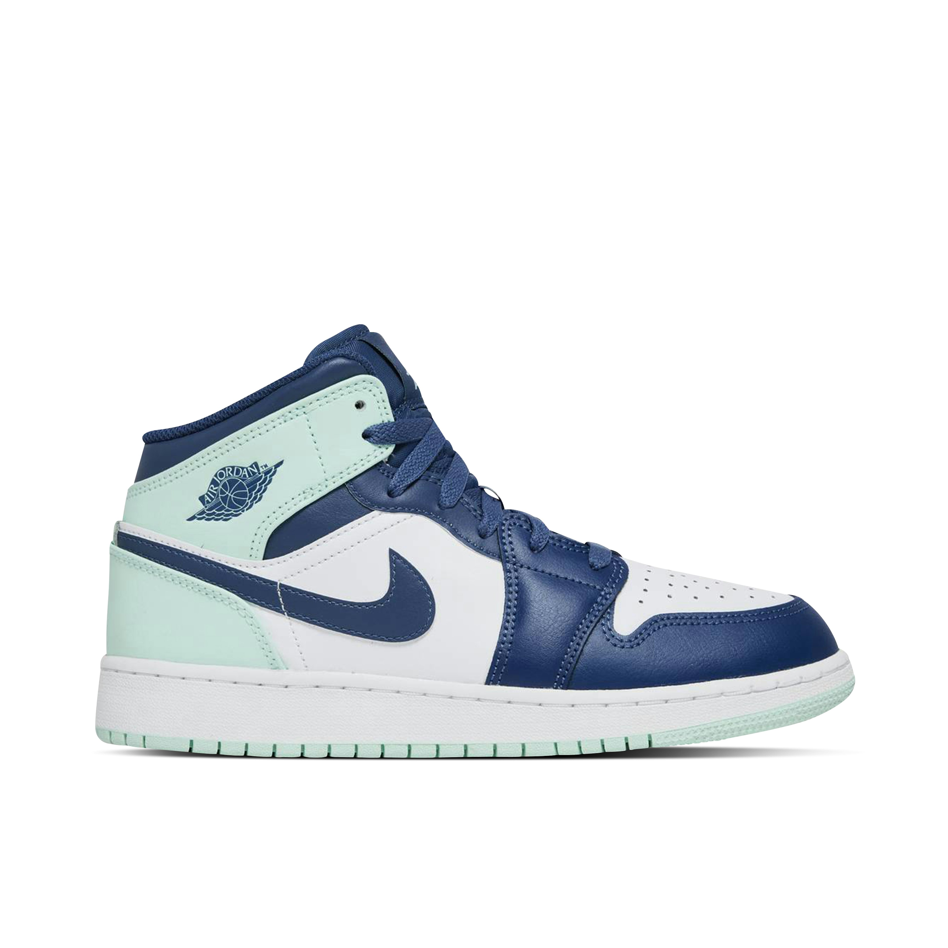 Air Jordan 1 Mid Blue Mint GS