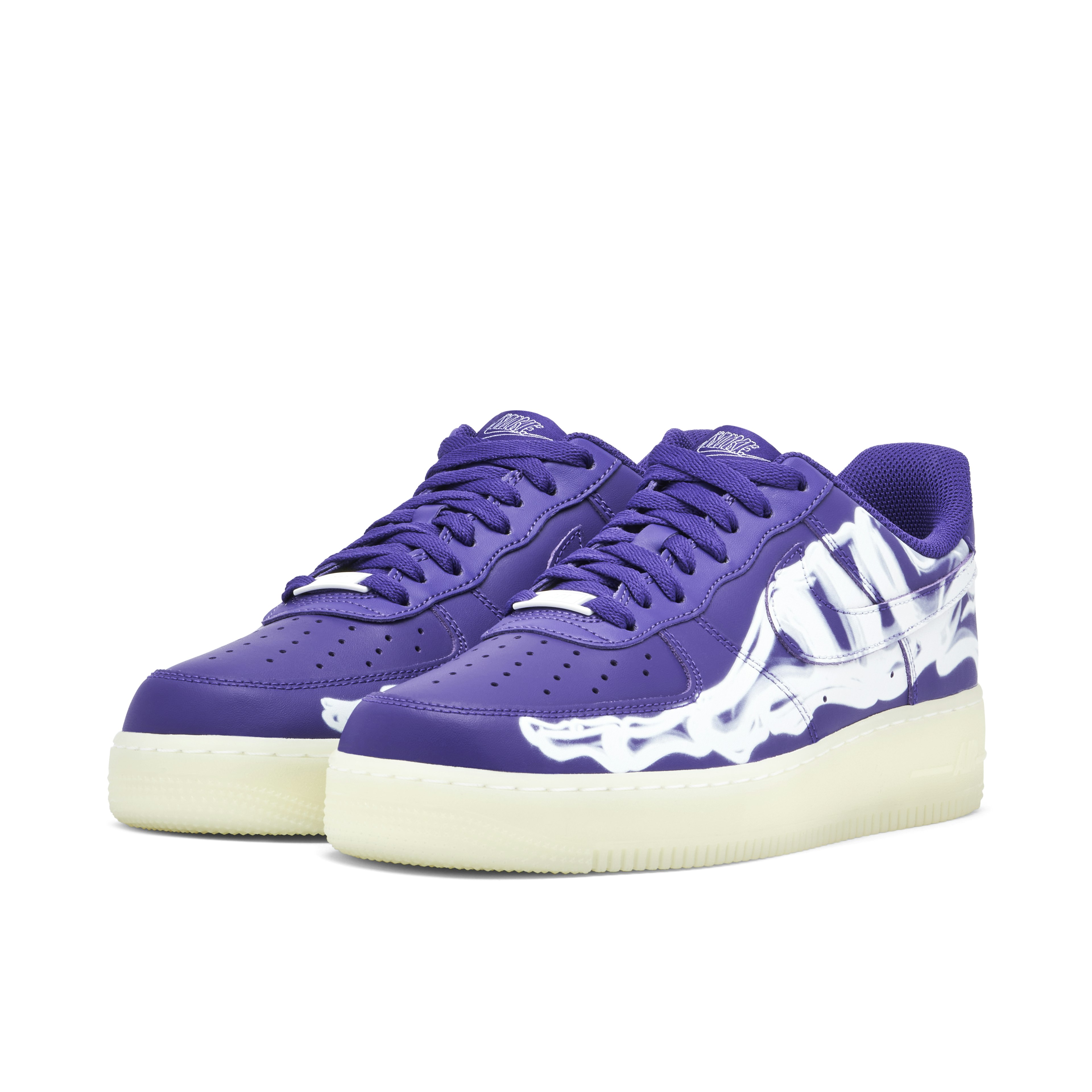 Nike Air Force 1 Skeleton Purple