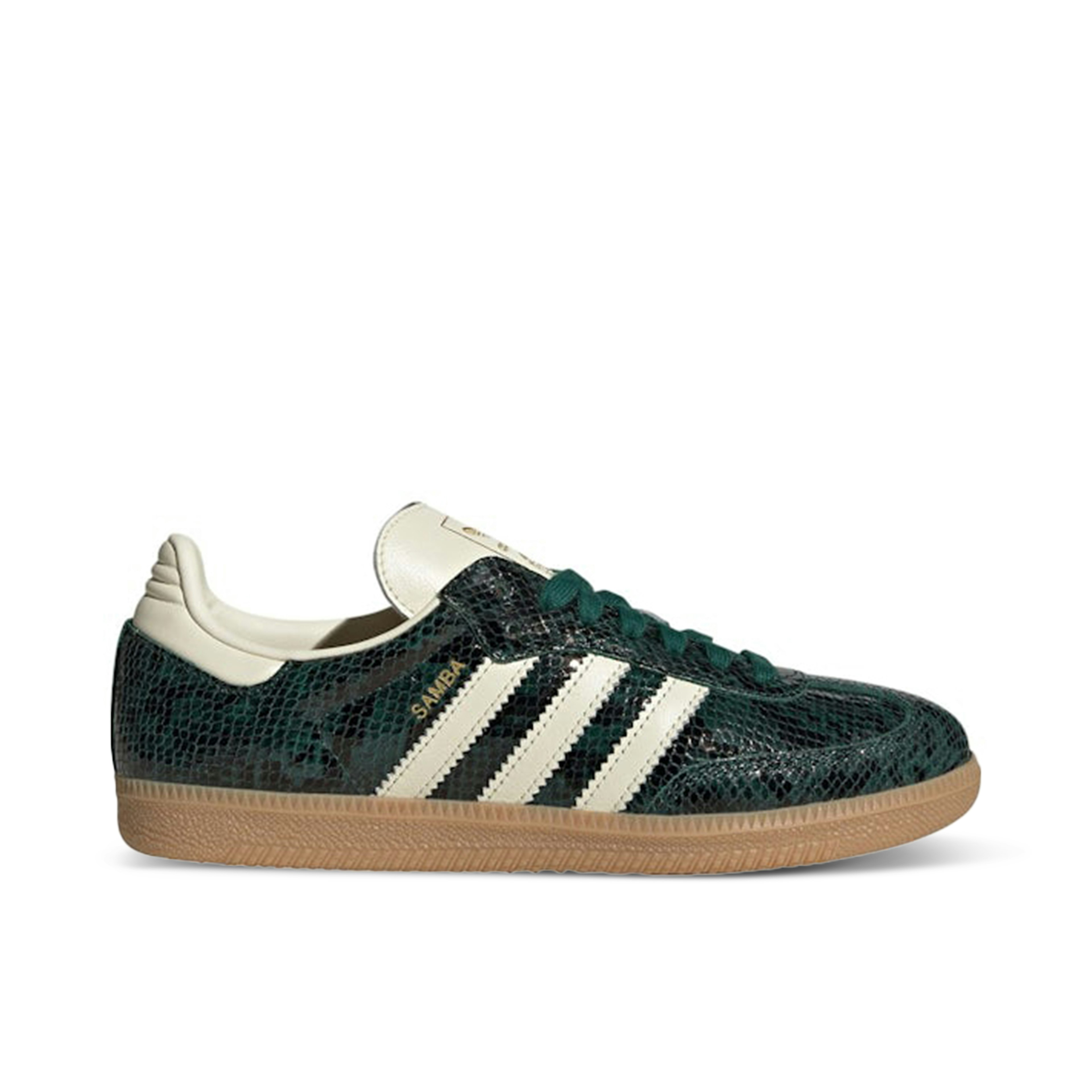 Adidas Samba OG Black Cream White Collegiate Green