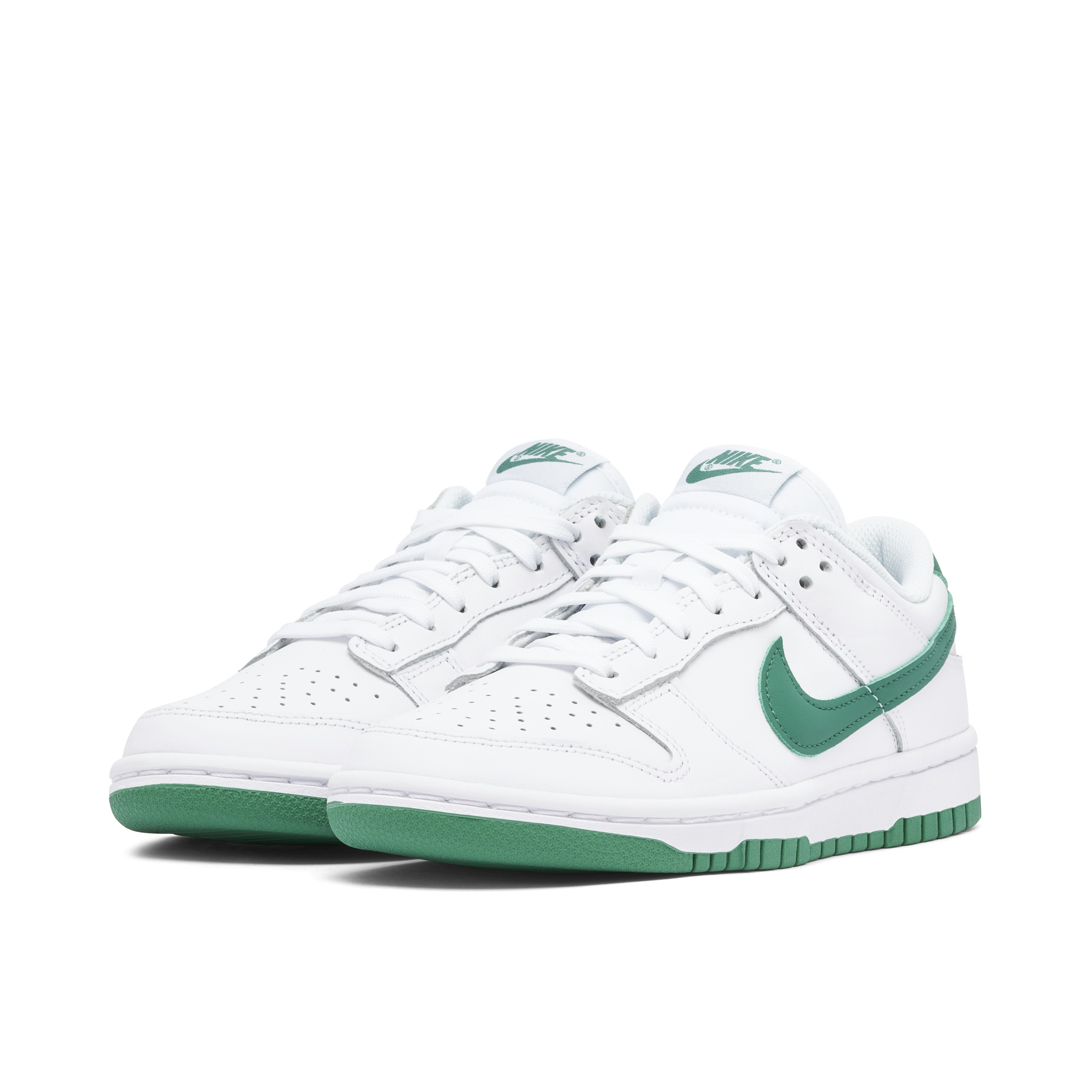 Nike Dunk Low White Lucky Green Femme