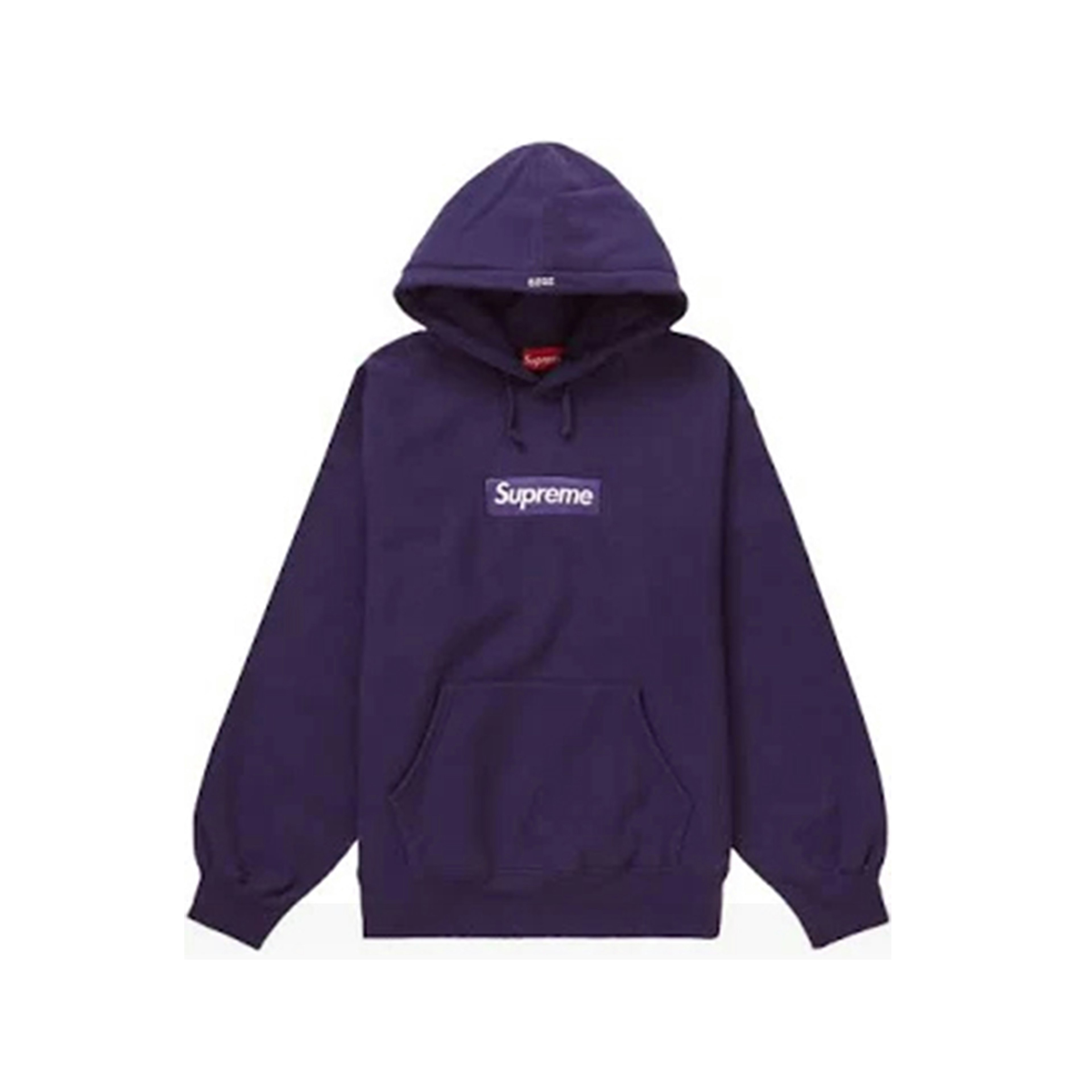 Supreme Box Logo Hooded Sweatshirt (FW23) Dark Purple