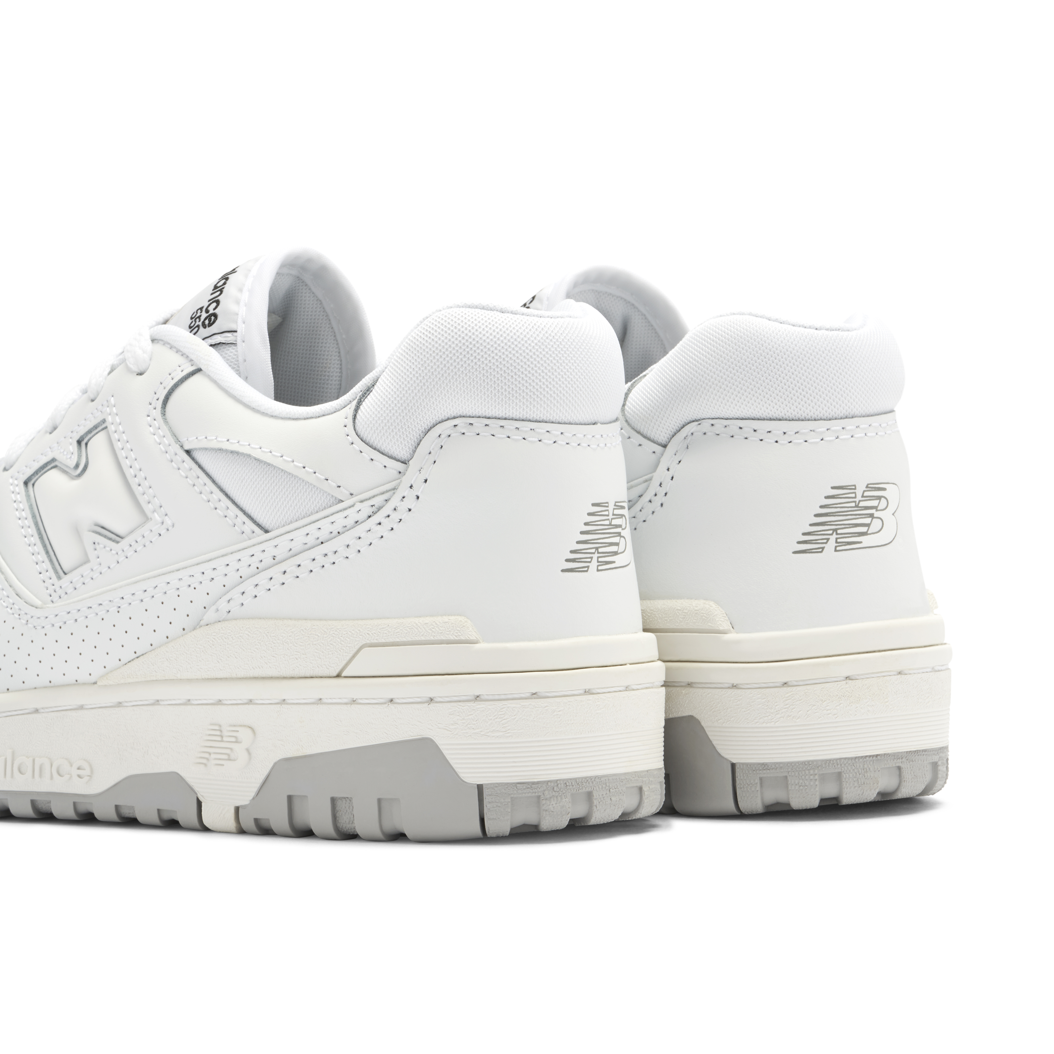 Outlets New Balance 550 White Grey! Brand New in box! Size 7Y/8.5W!