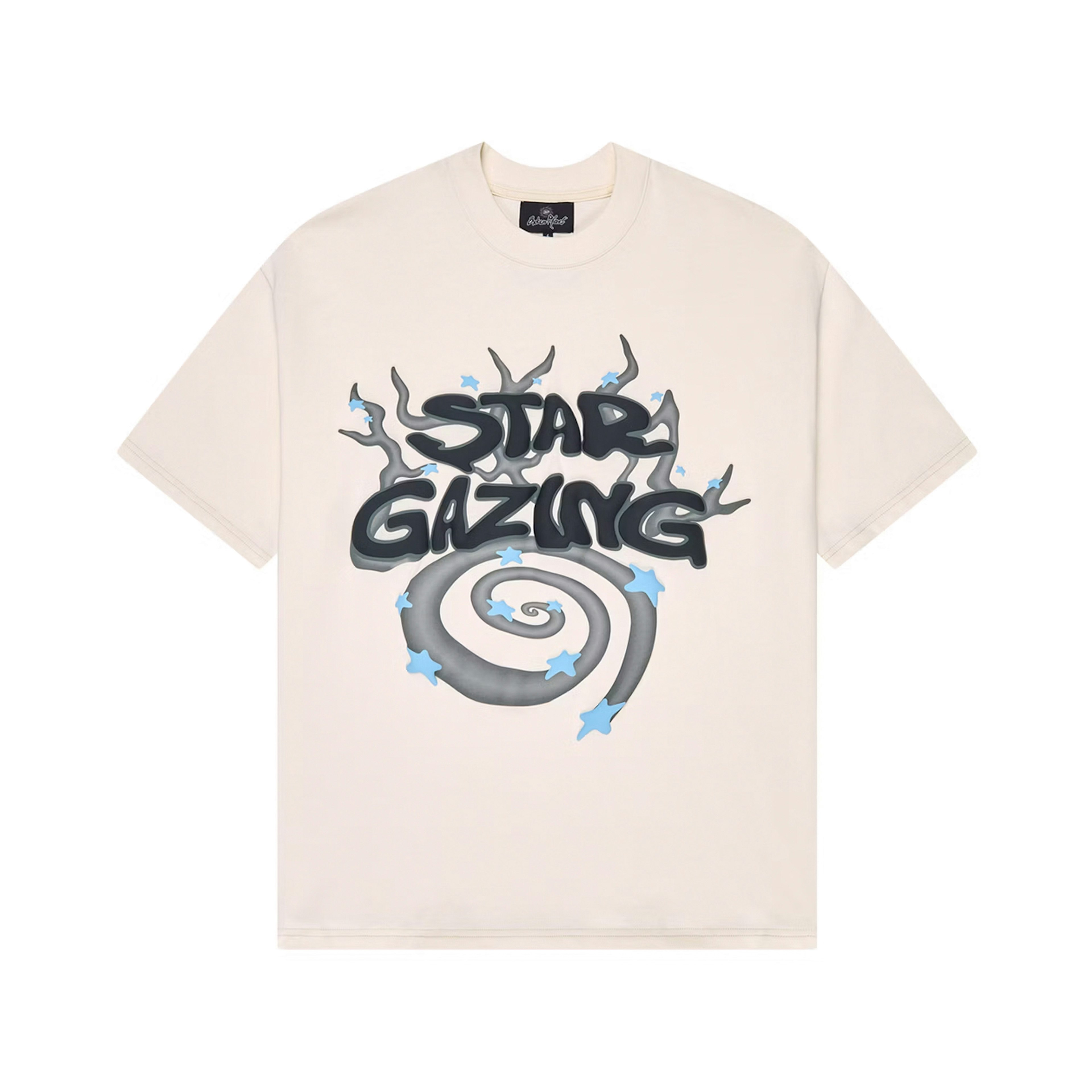 Broken Planet Stargazing T-Shirt Vanilla White