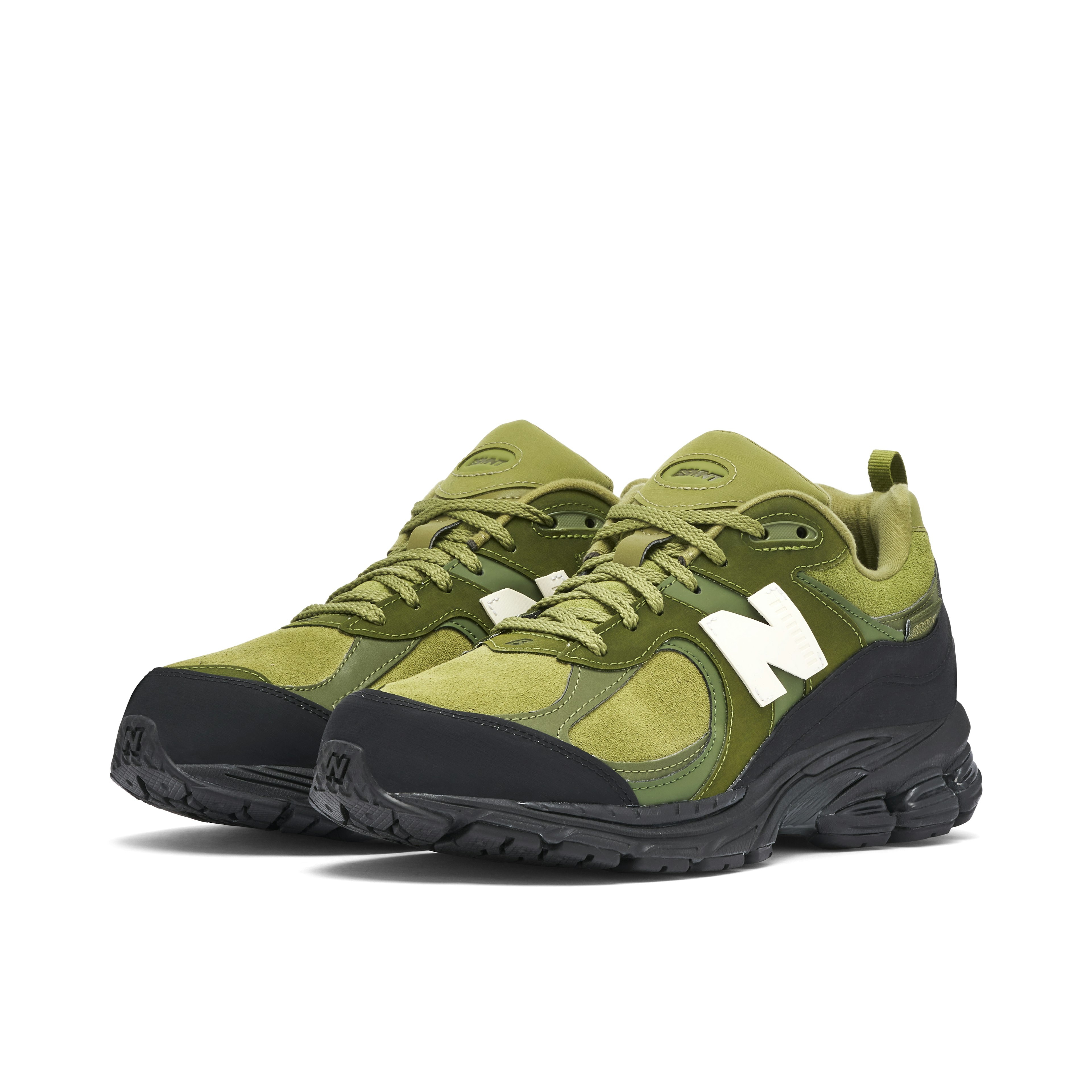 New Balance 2002R x The Basement Olive Black