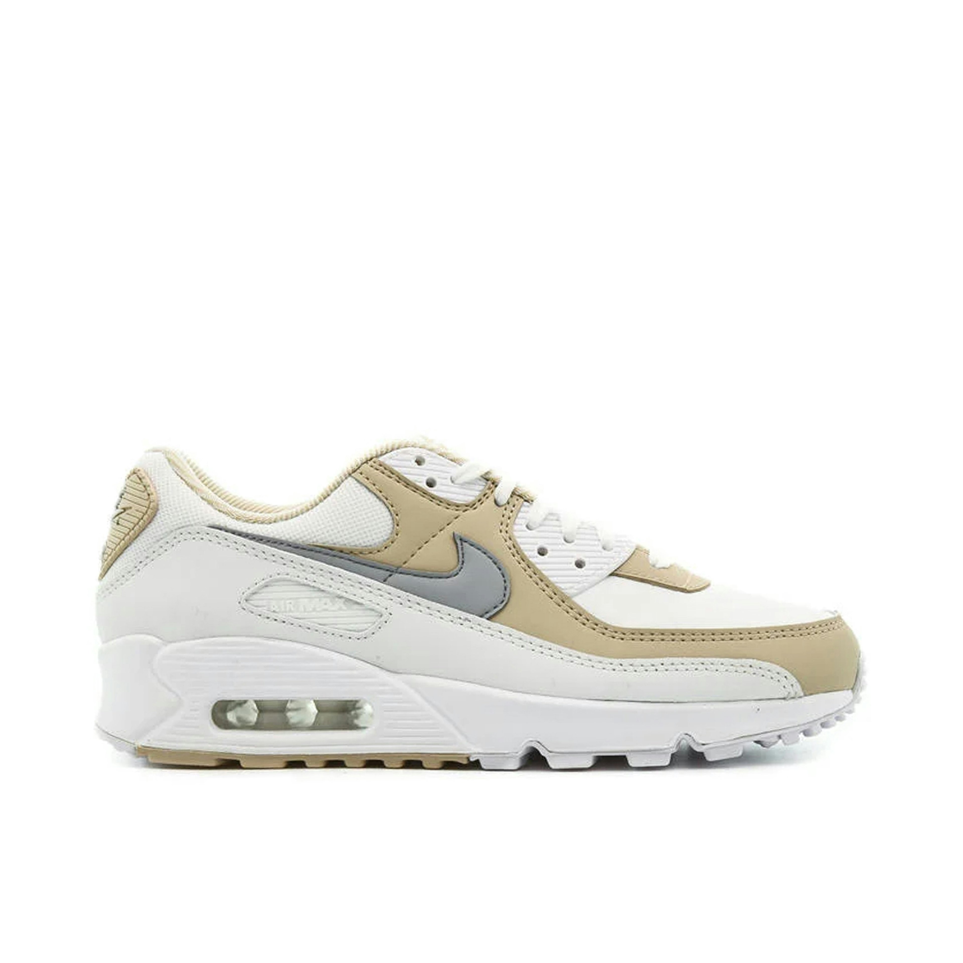 Nike Air Max 90 Grey White Rattan Femme