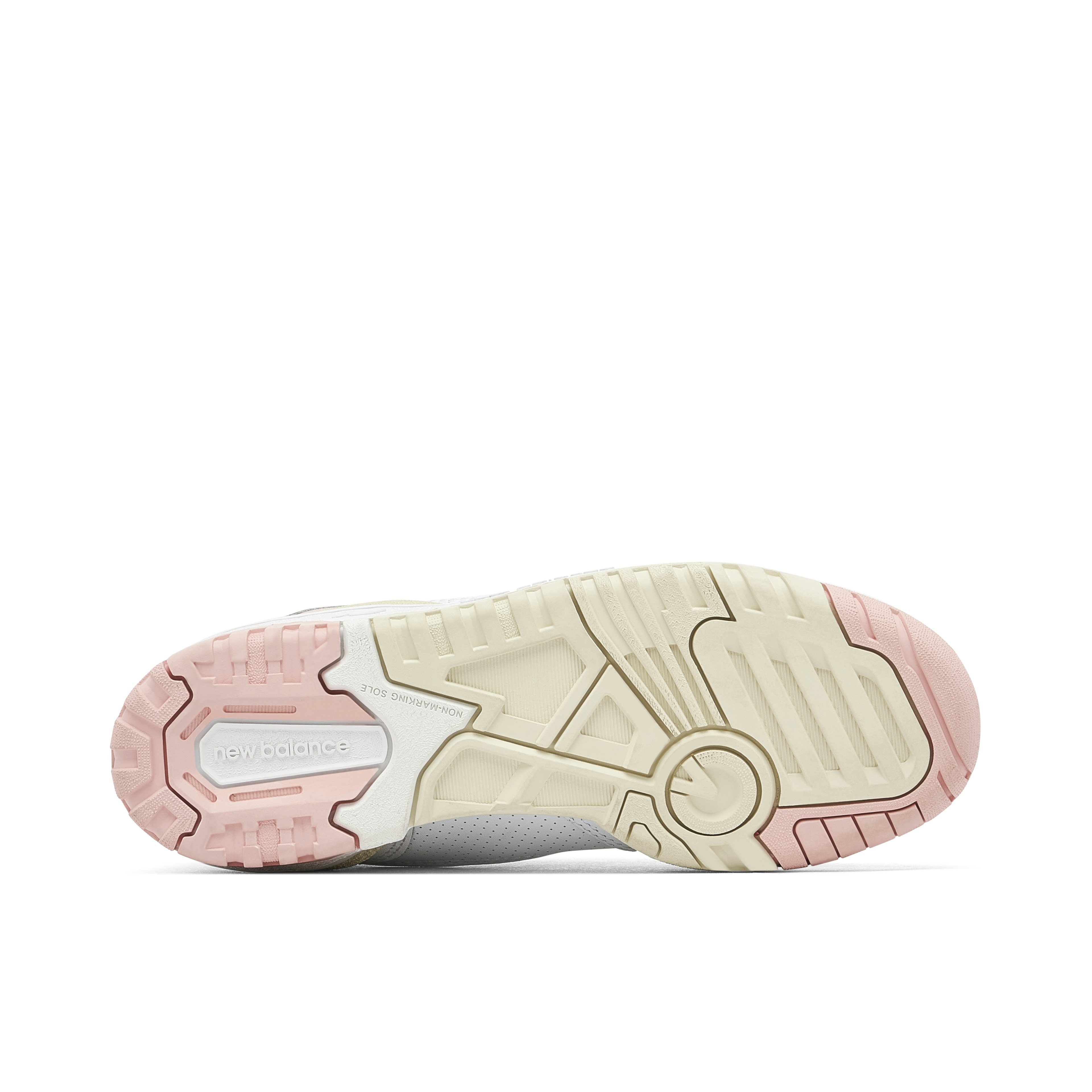 New Balance 550 White Pink Cream Womens