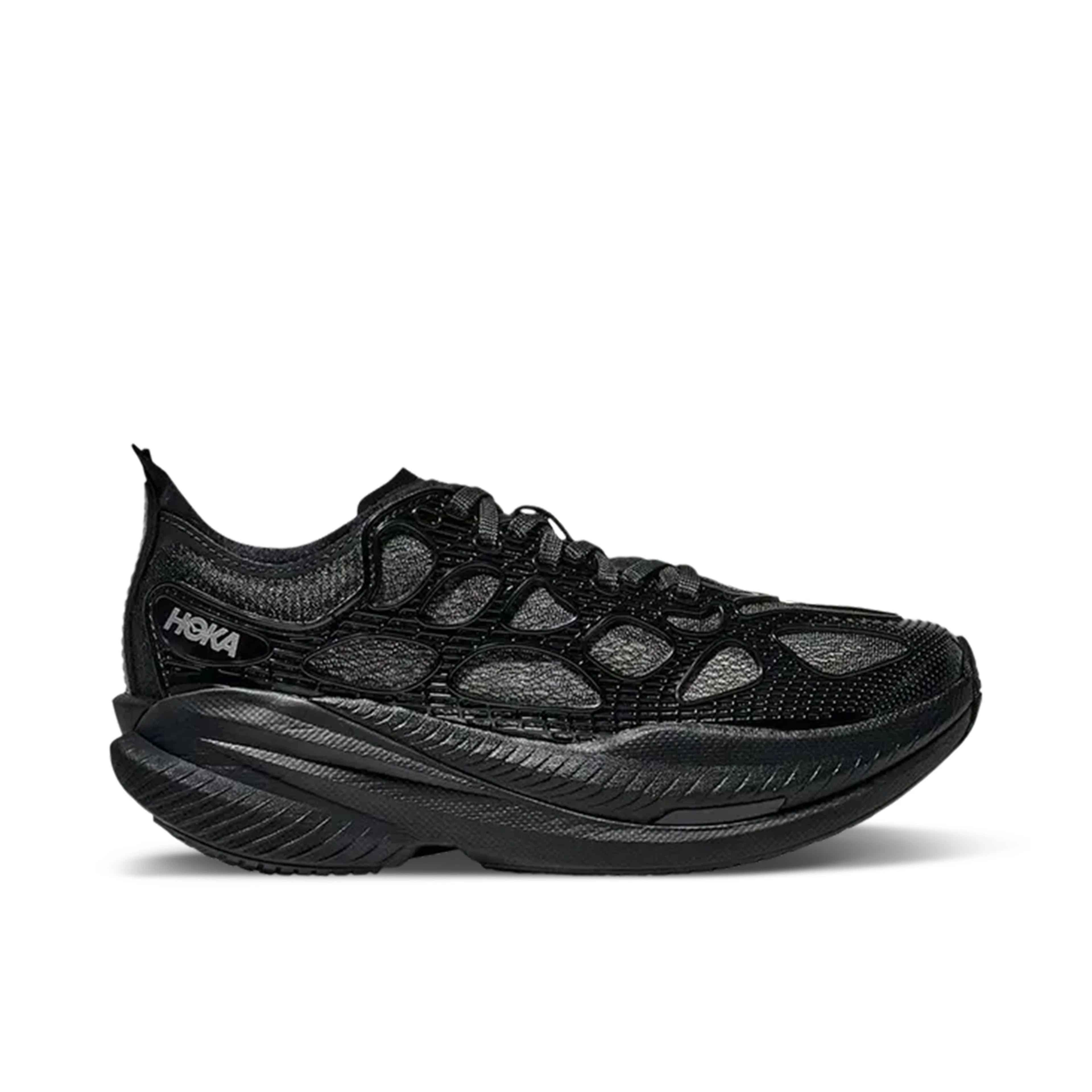 Hoka One One Mach X Caged Black Midnight Blue