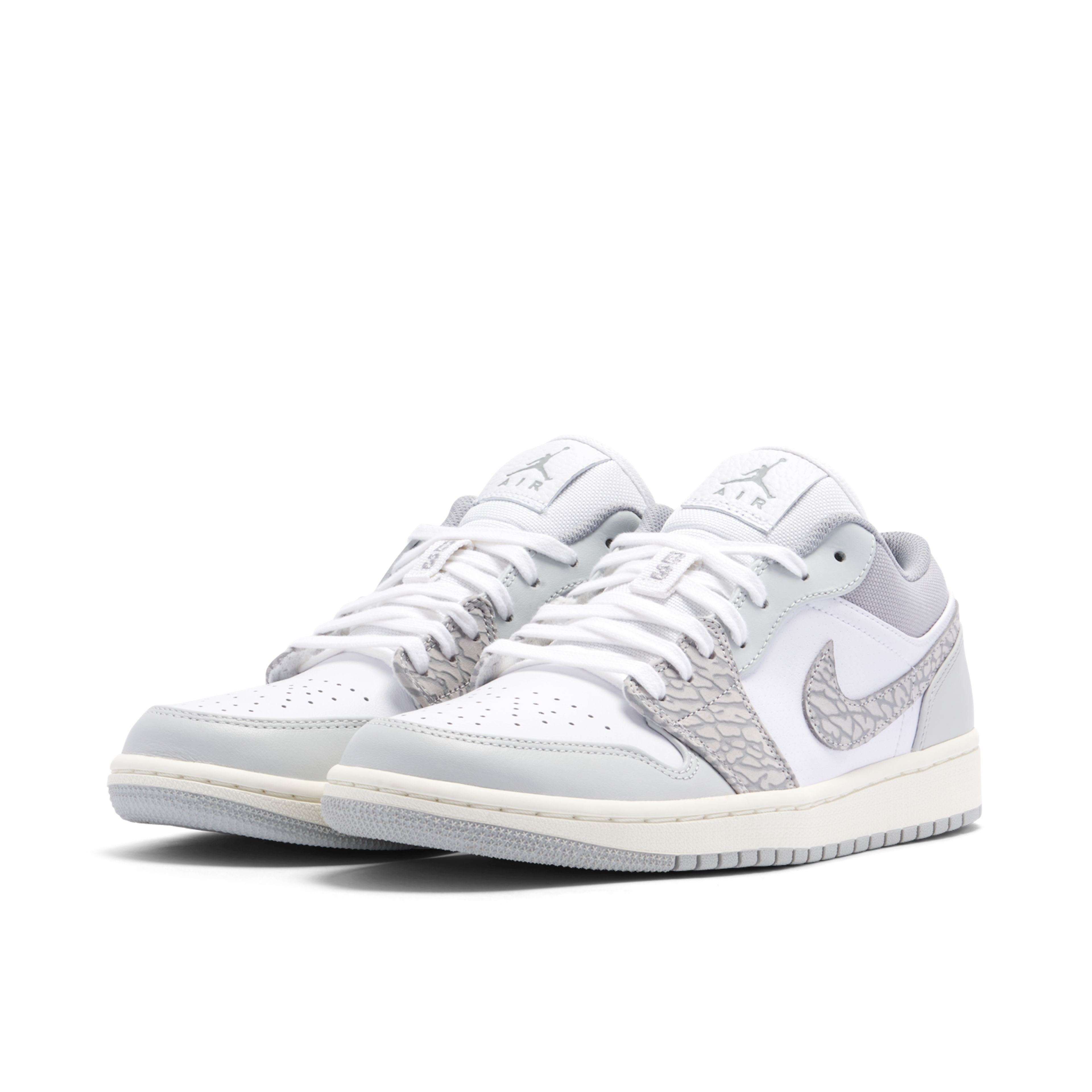 Air jordan 1 low elephant print on sale