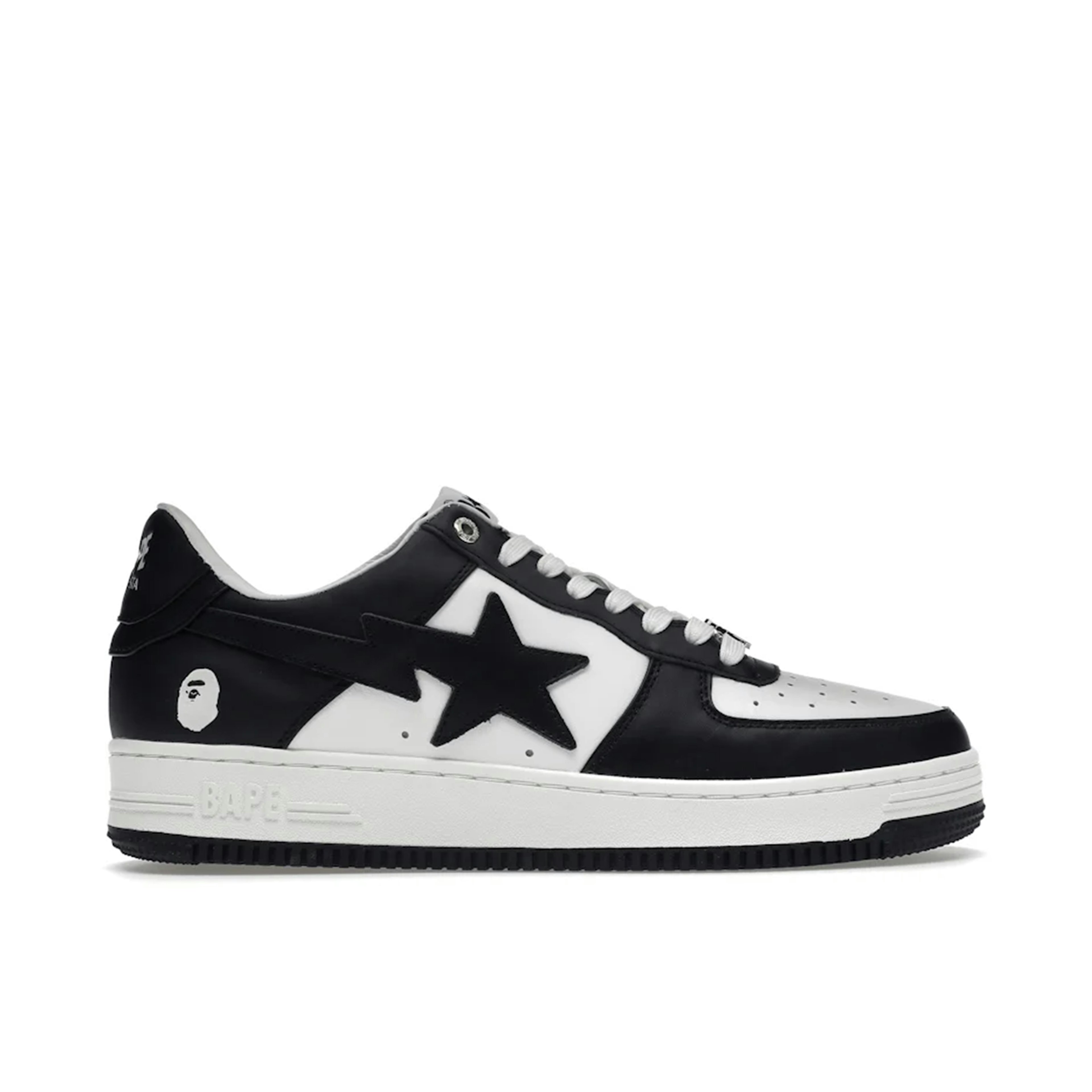 A Bathing Ape Bapesta White Black (2022)