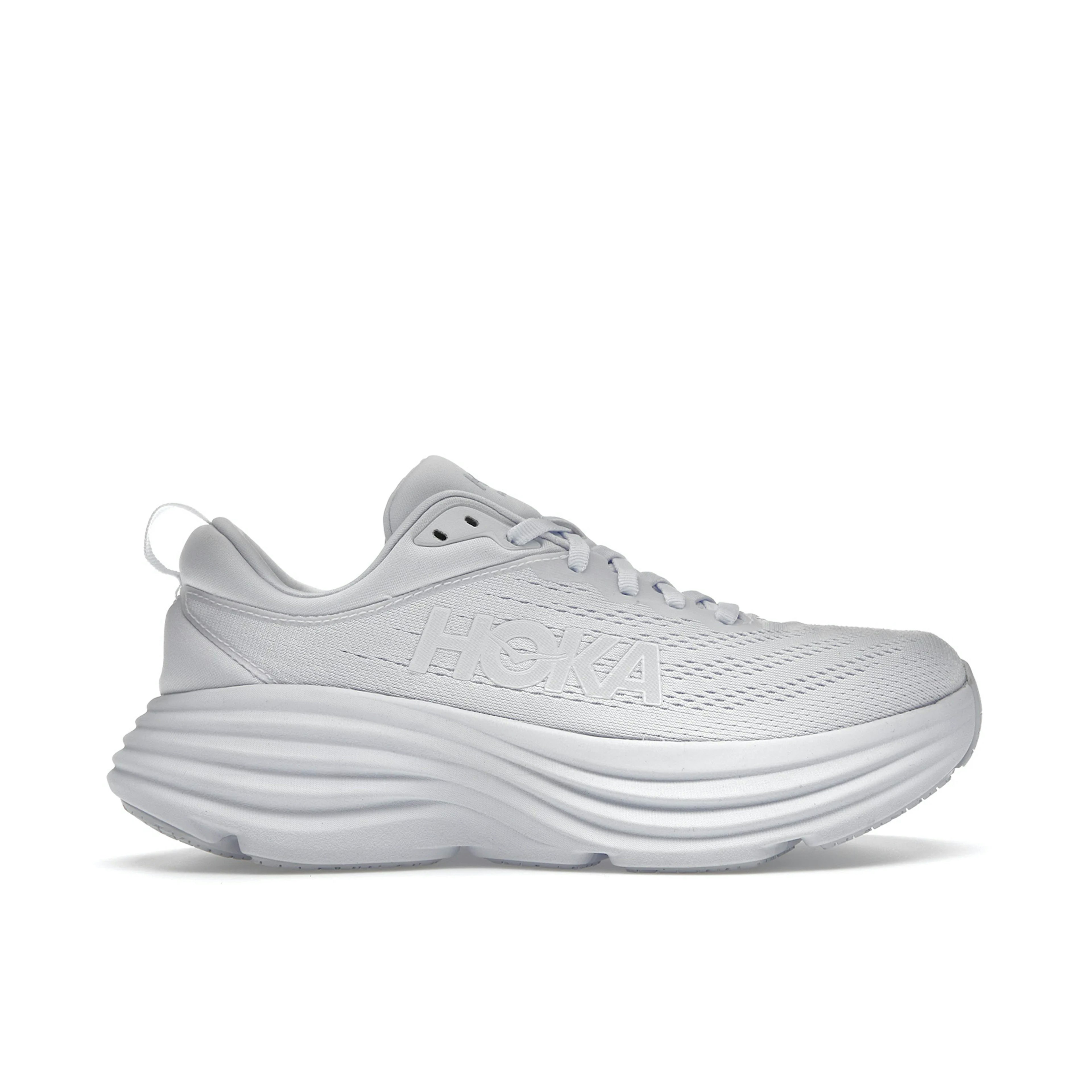 Hoka One One Bondi 8 Triple White Womens