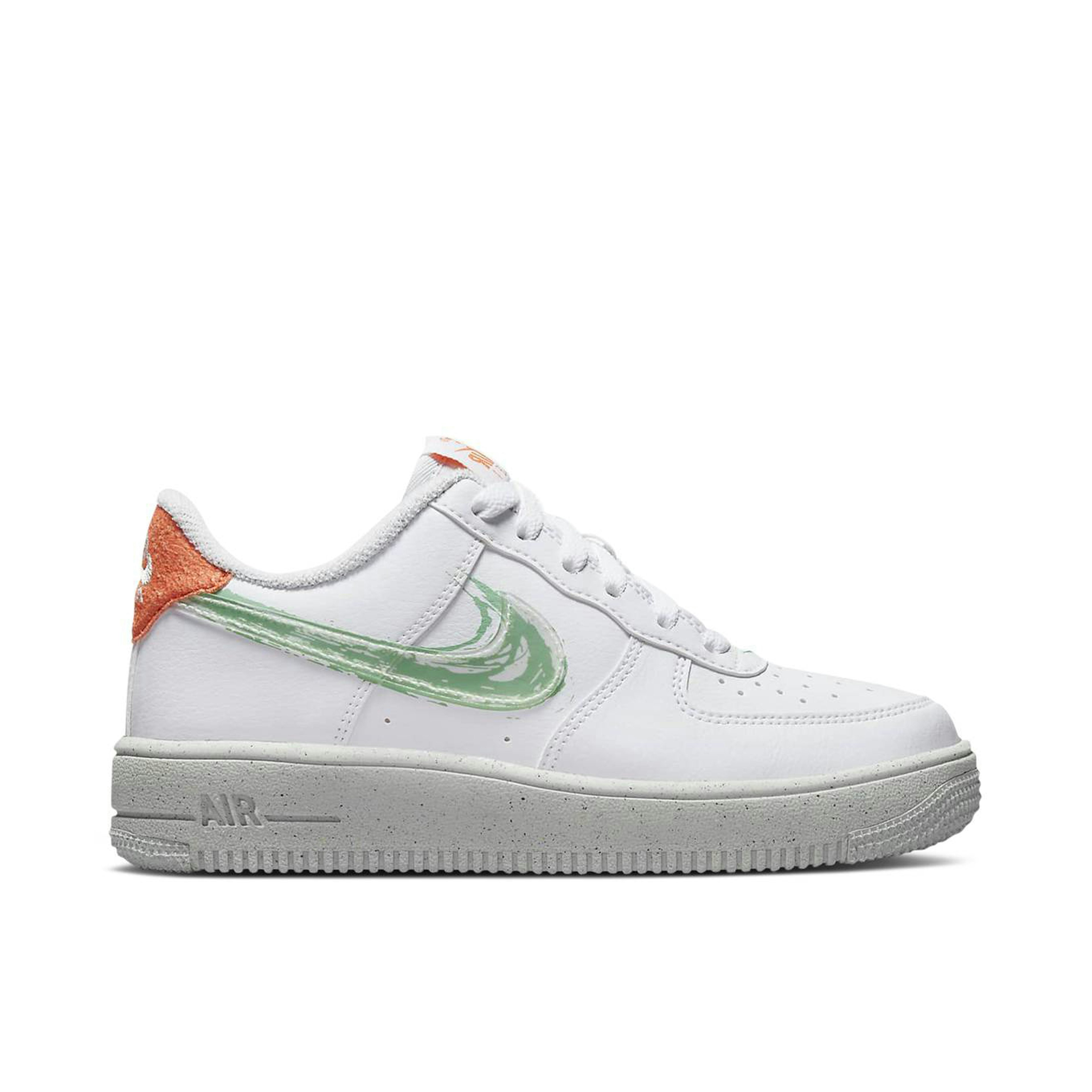 NIKE AIR FORCE 1 07 LV8 REFLECTIVE CAMO ORANGE TEAM ORANGE BLACK 823511-800