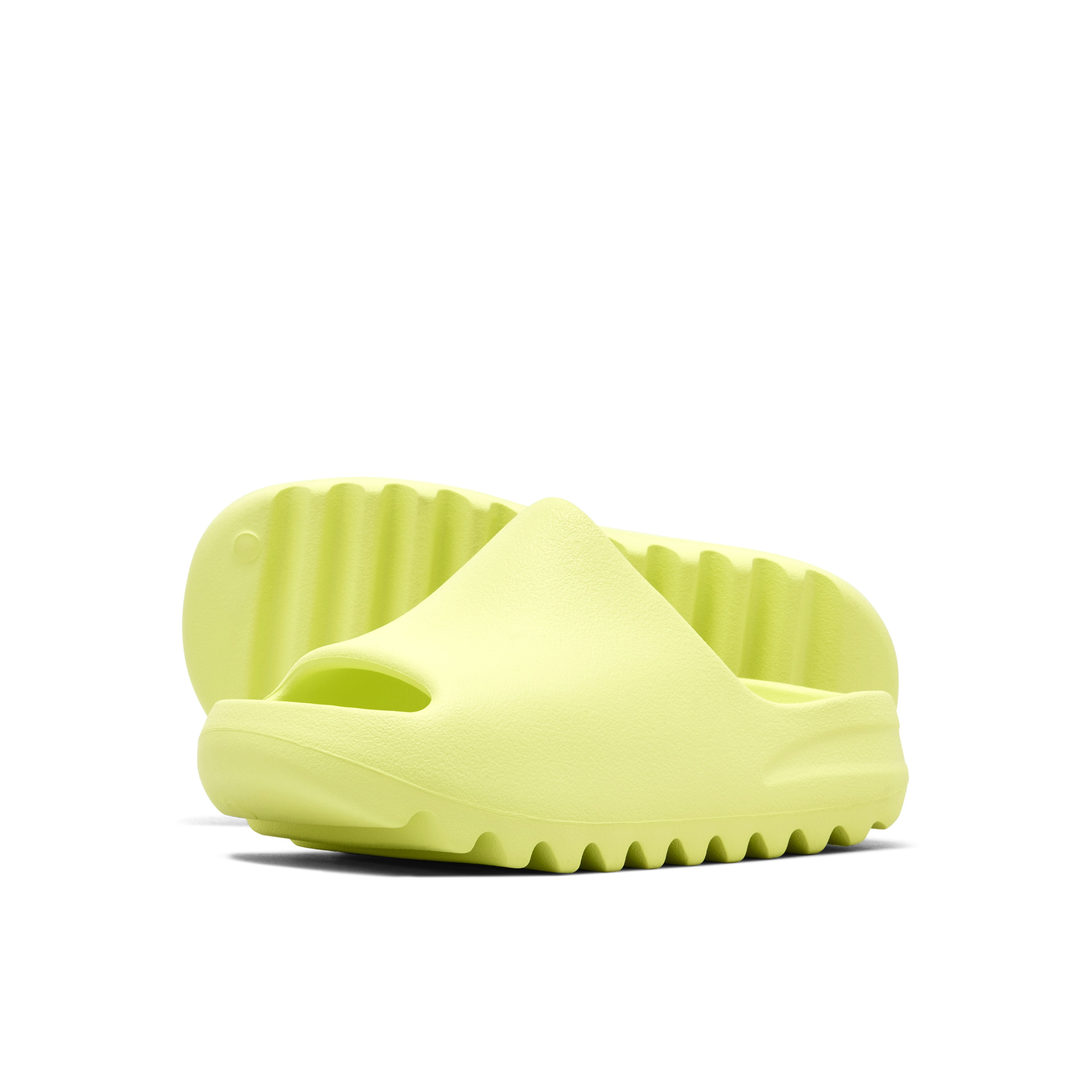 Yeezy Slide Glow Green Kinder 2022