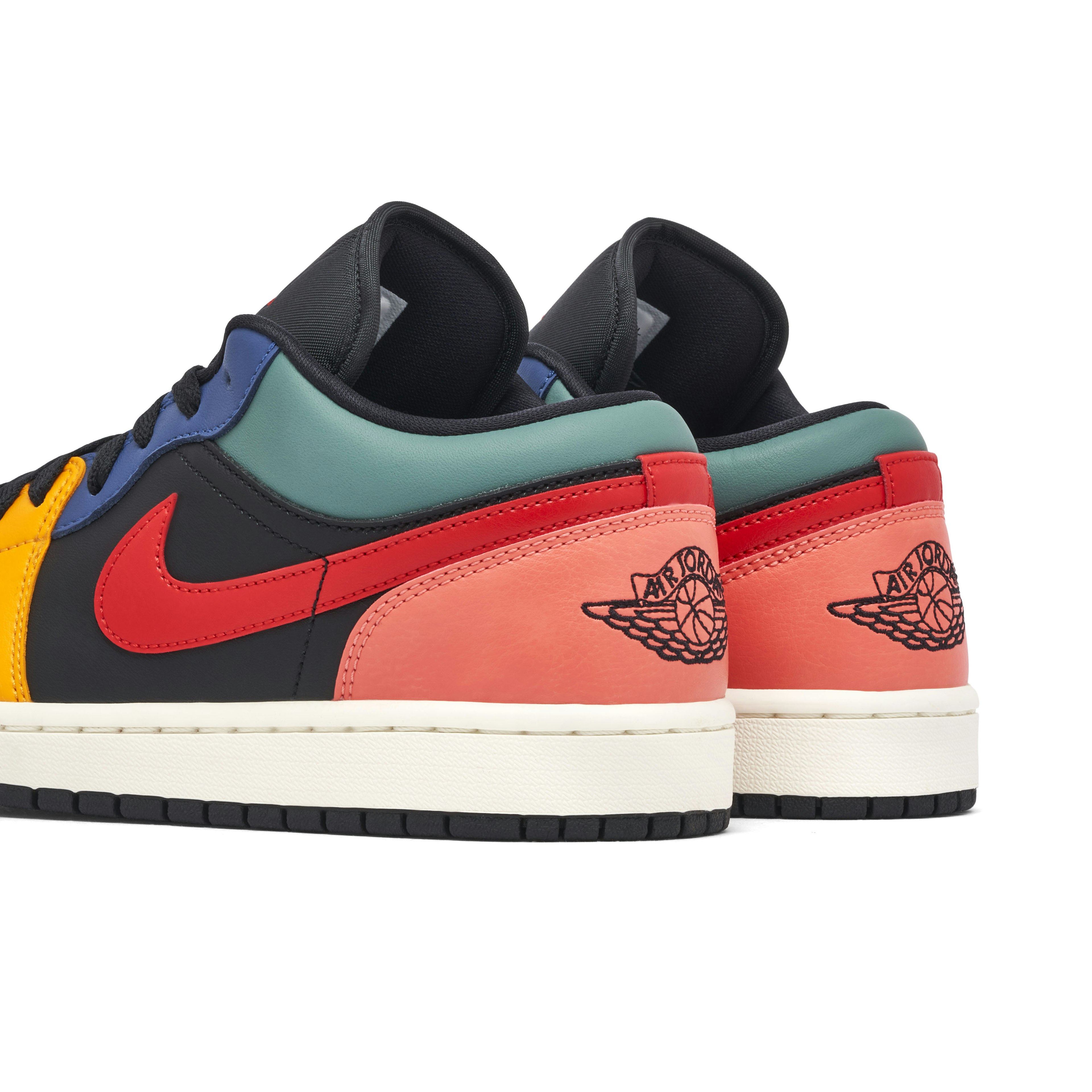Air Jordan 1 Low Black Multi Womens