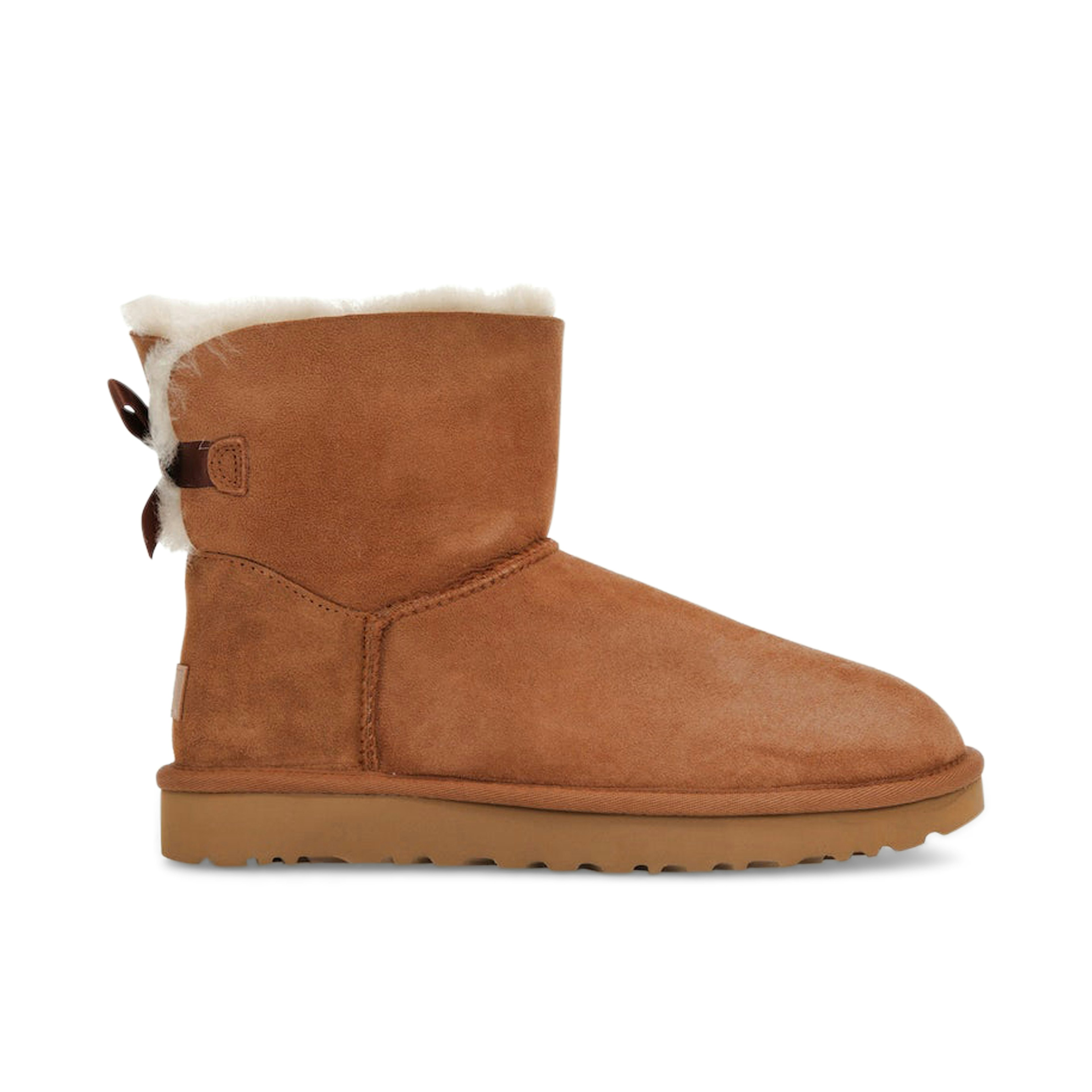 UGG Mini Bailey Bow II Chestnut Femme