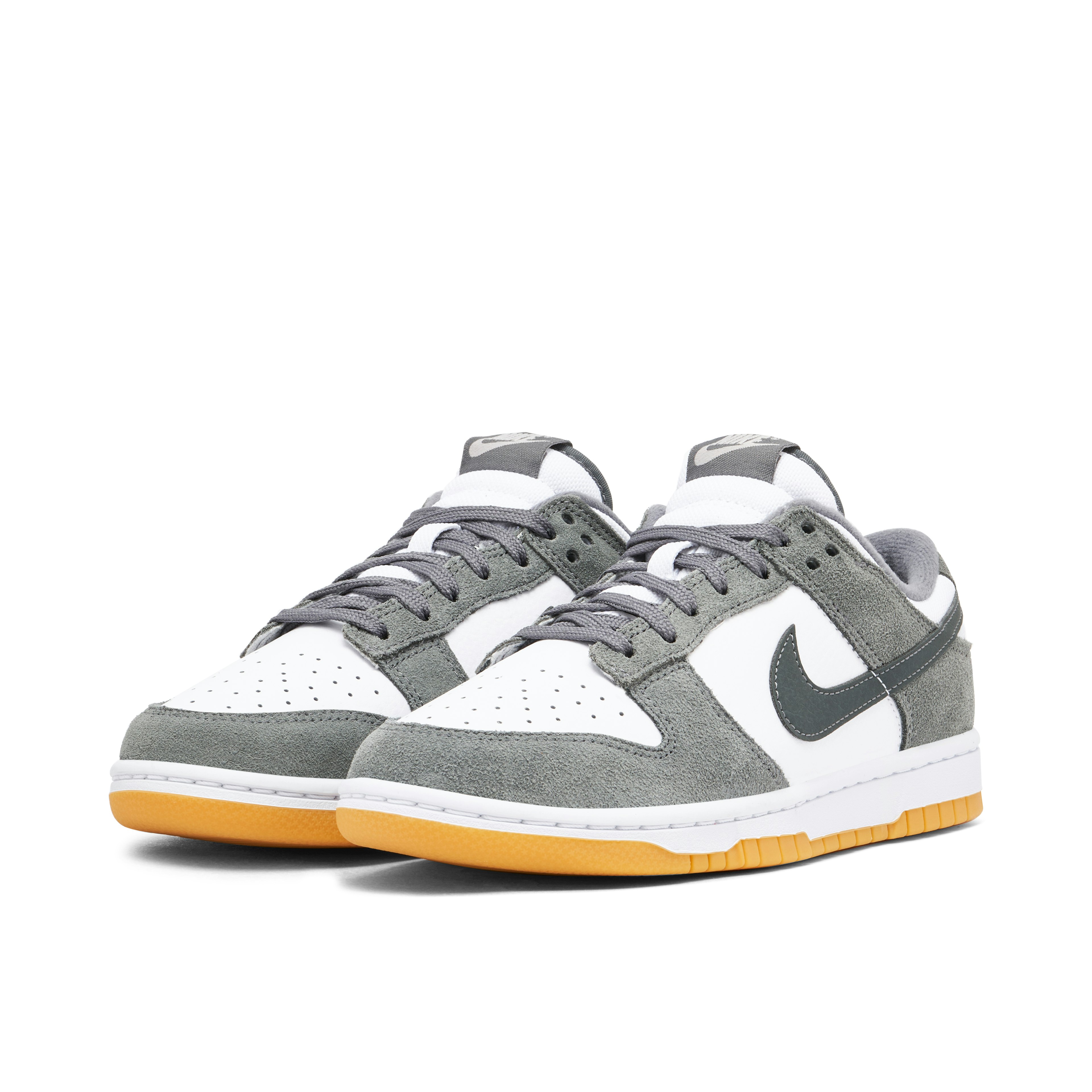 Nike Dunk Low Grey Suede Gum