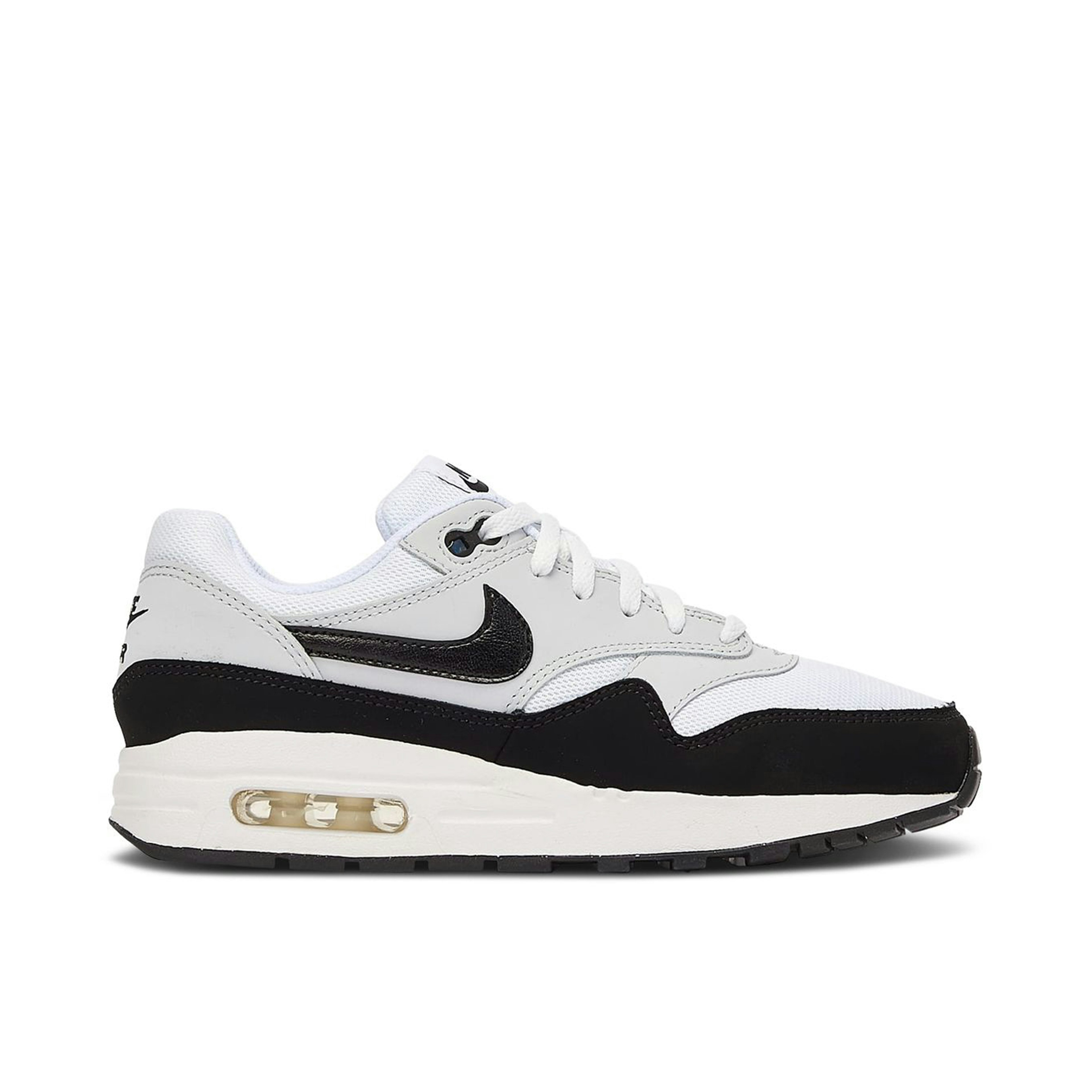 Nike Air Max 1 White Black GS