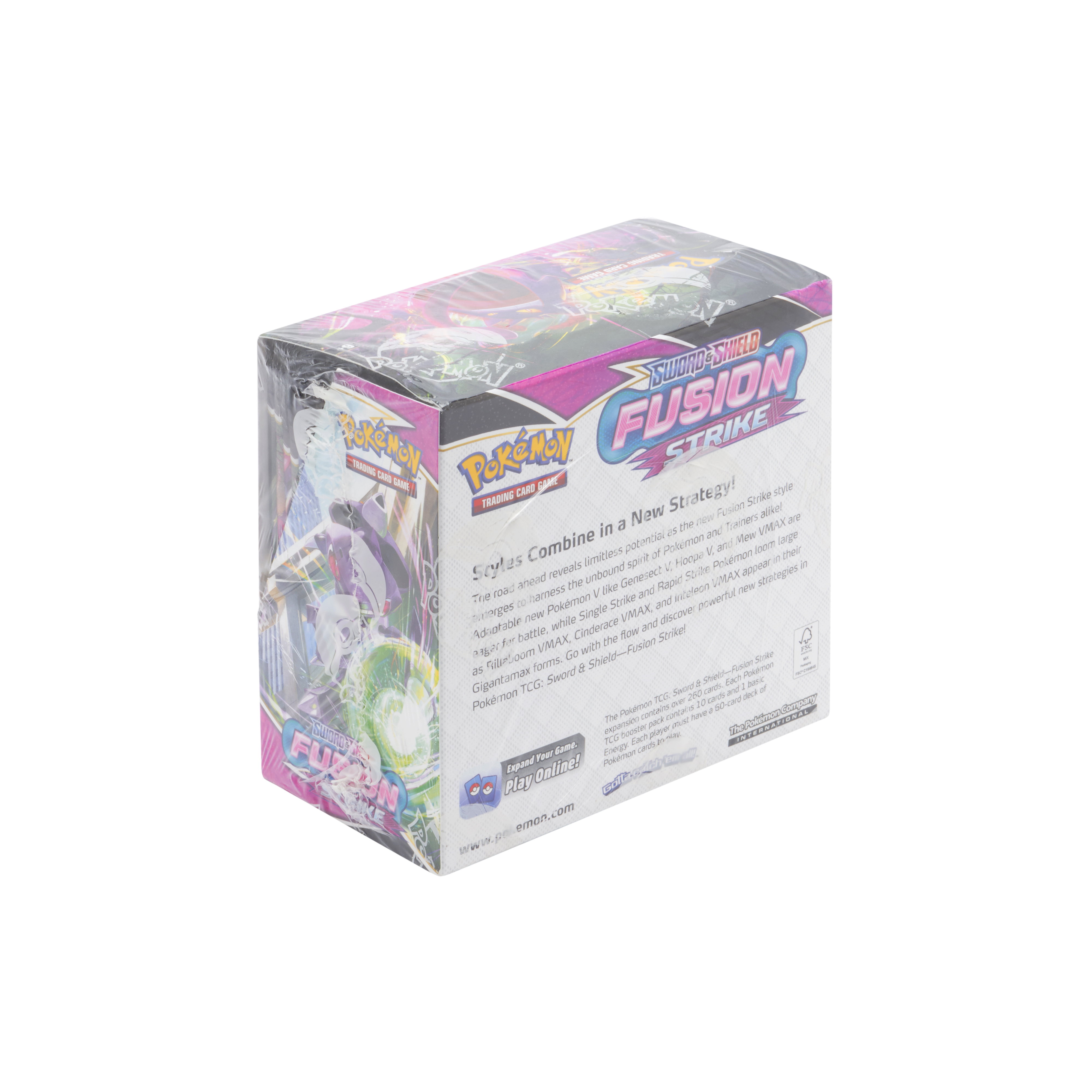 Pokemon Fusion Strike Pokemon TCG: Sword & Shield Fusion Strike  36 Packs,  260+ Cards To Collect Booster Box