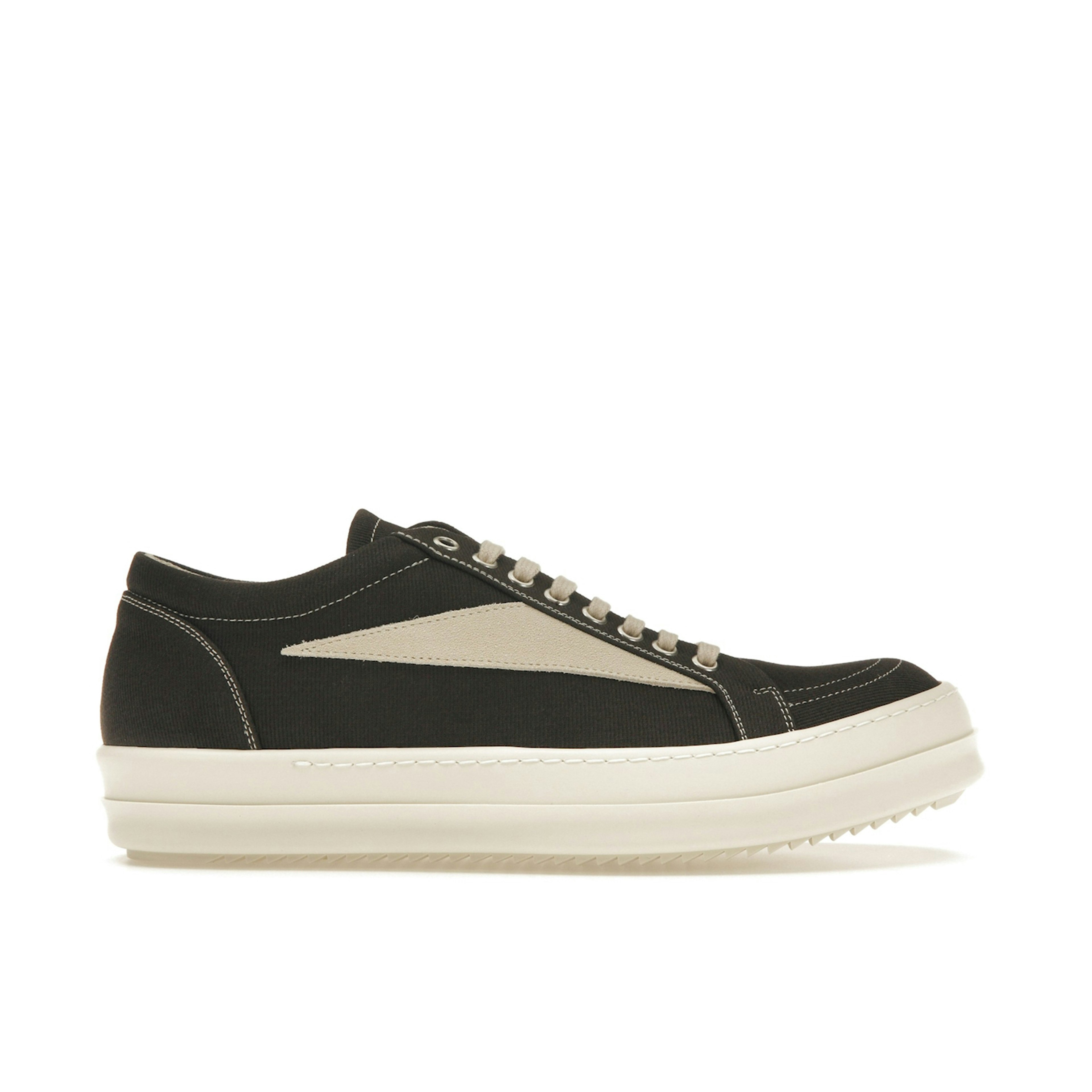 Rick Owens DRKSHDW EDFU Vintage Sneakers Taupe Grey