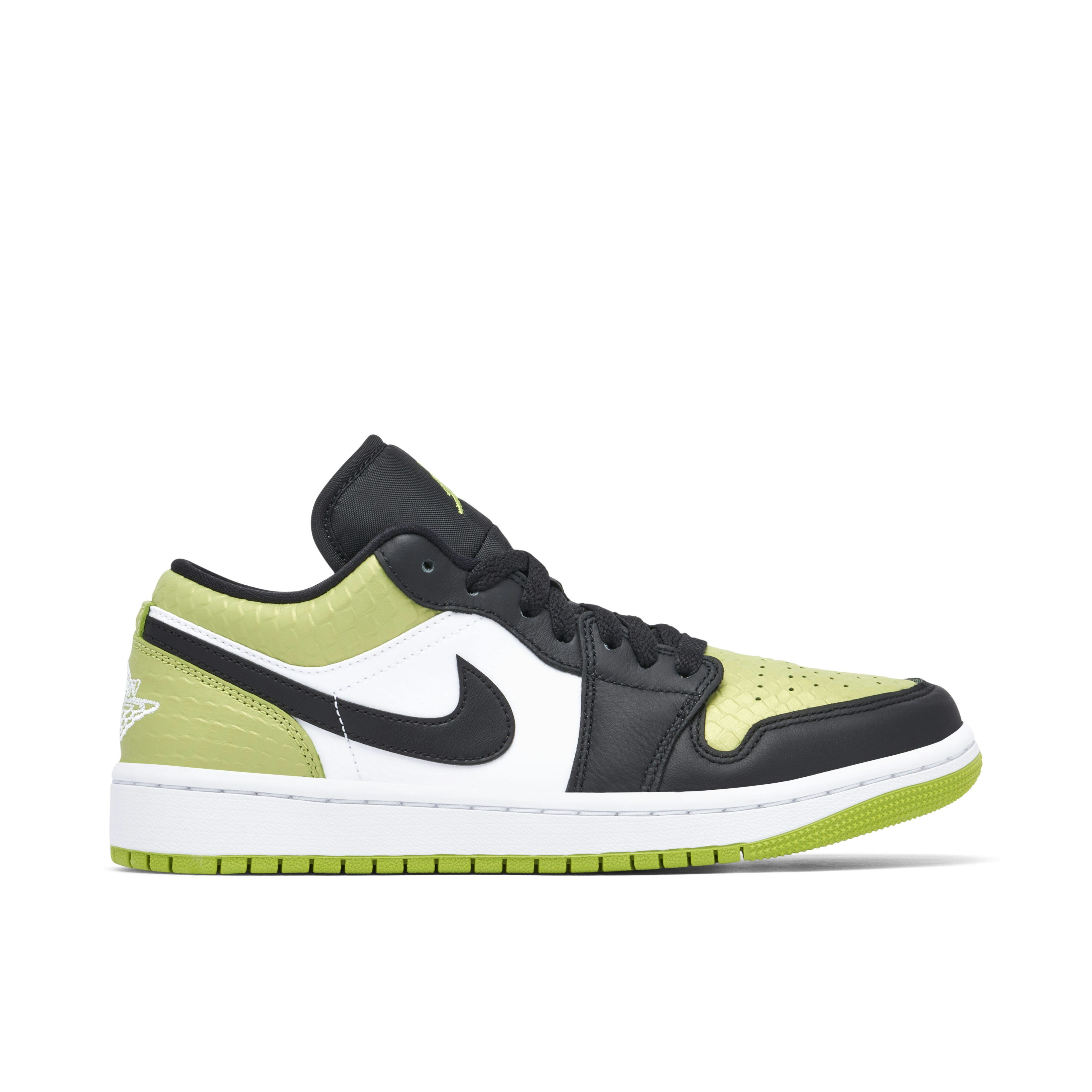 air jordan 1 mid hot punch patent leather4 Snakeskin Vivid Green für Damen