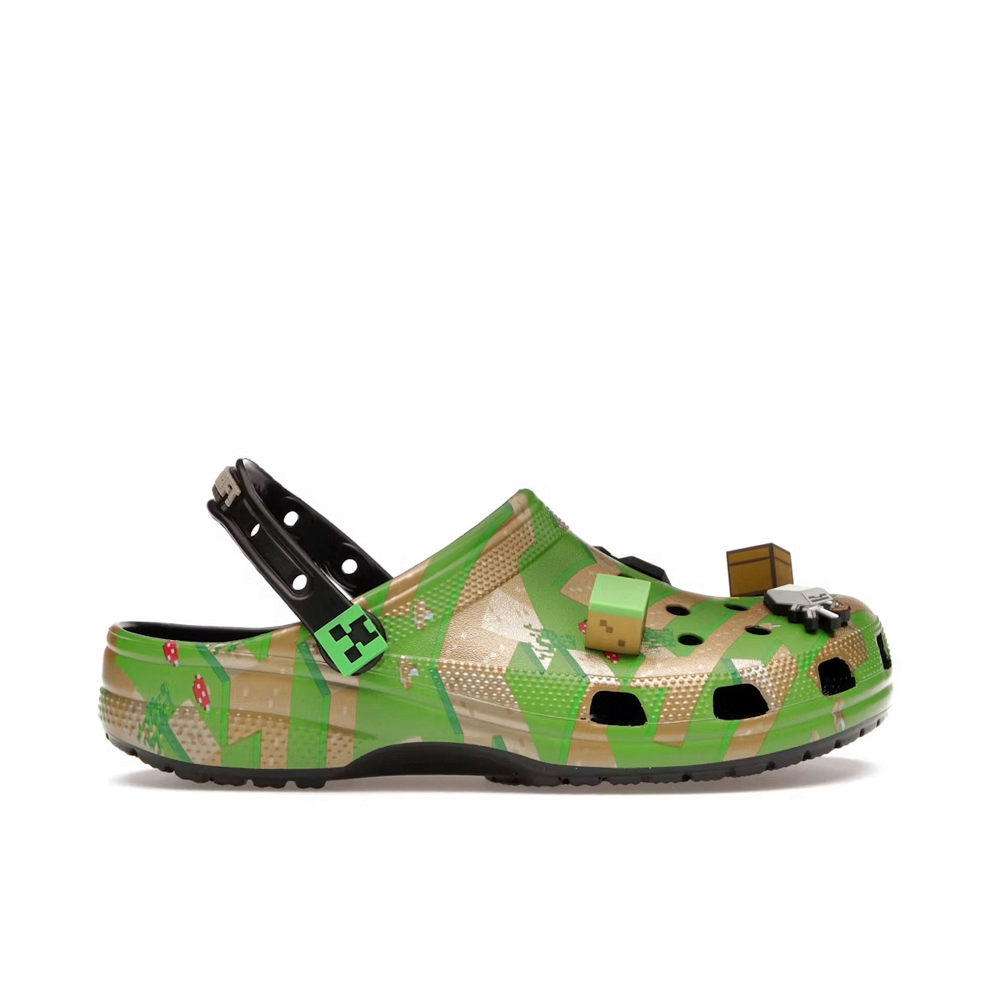 Crocs Elevated Clog Minecraft Grass Block