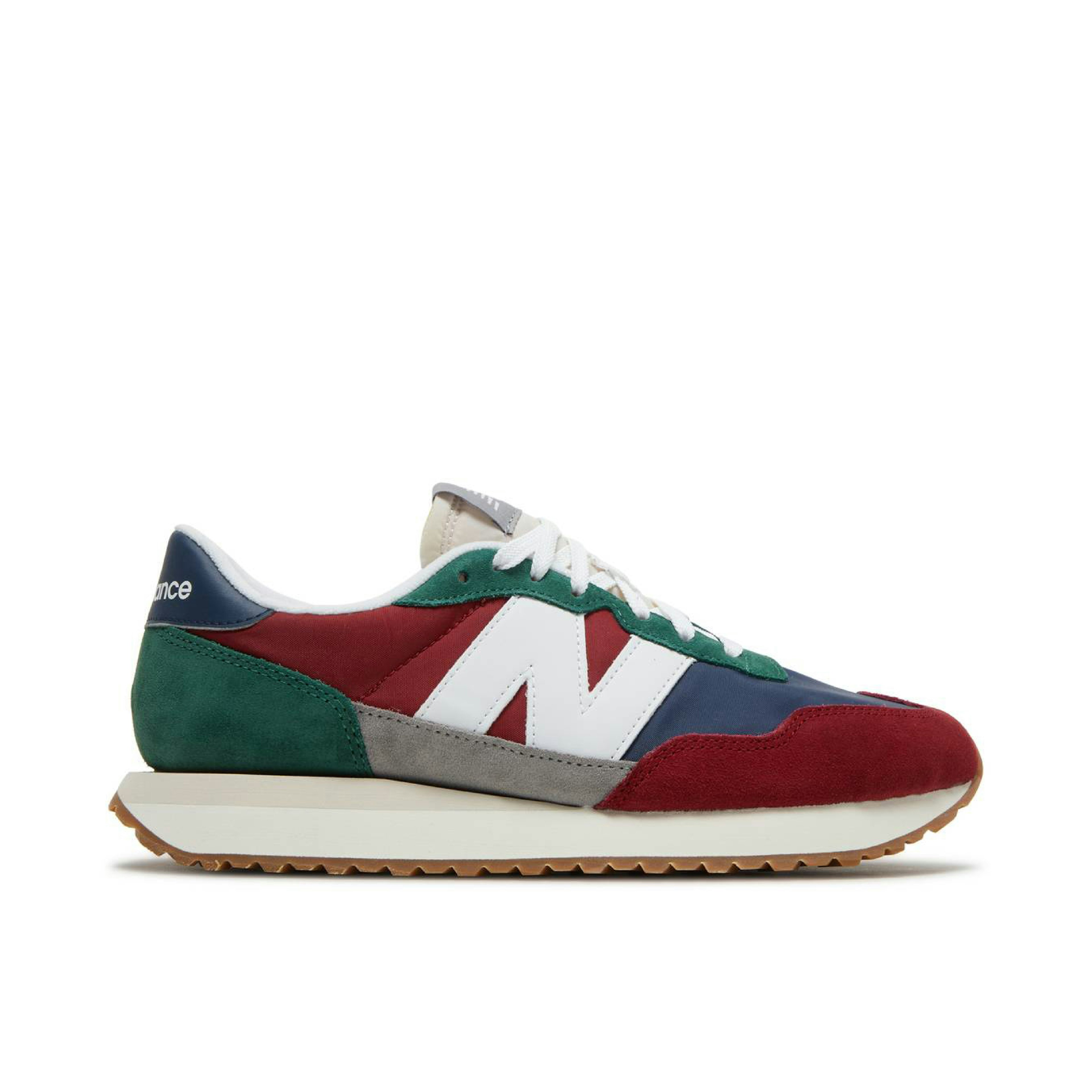 New Balance 237v1 Scarlet Team Forest Green